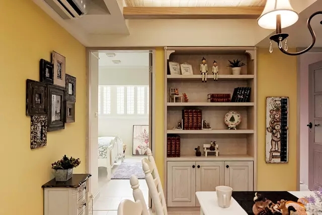 86㎡美式田园小三居 一家四口乐享童话生活-8