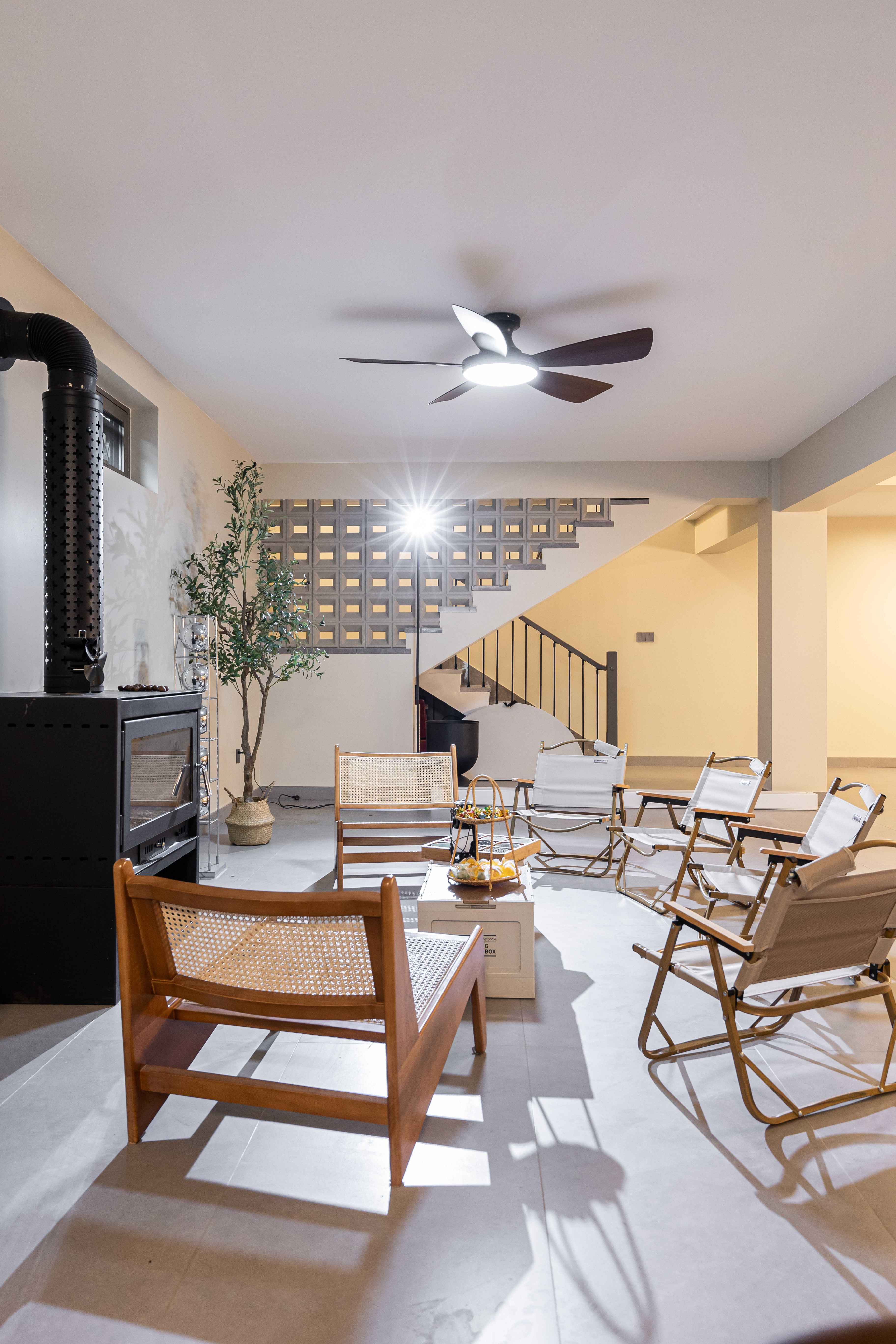 600㎡现代风格农村自建别墅丨拾上装饰-10