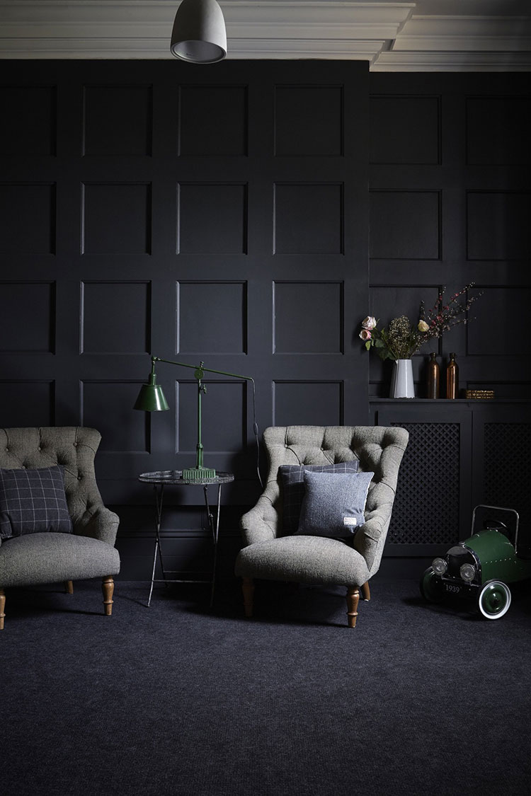 伦敦宽敞现代住宅 | 玻璃顶、黑 library 与庭院 gazebo-12