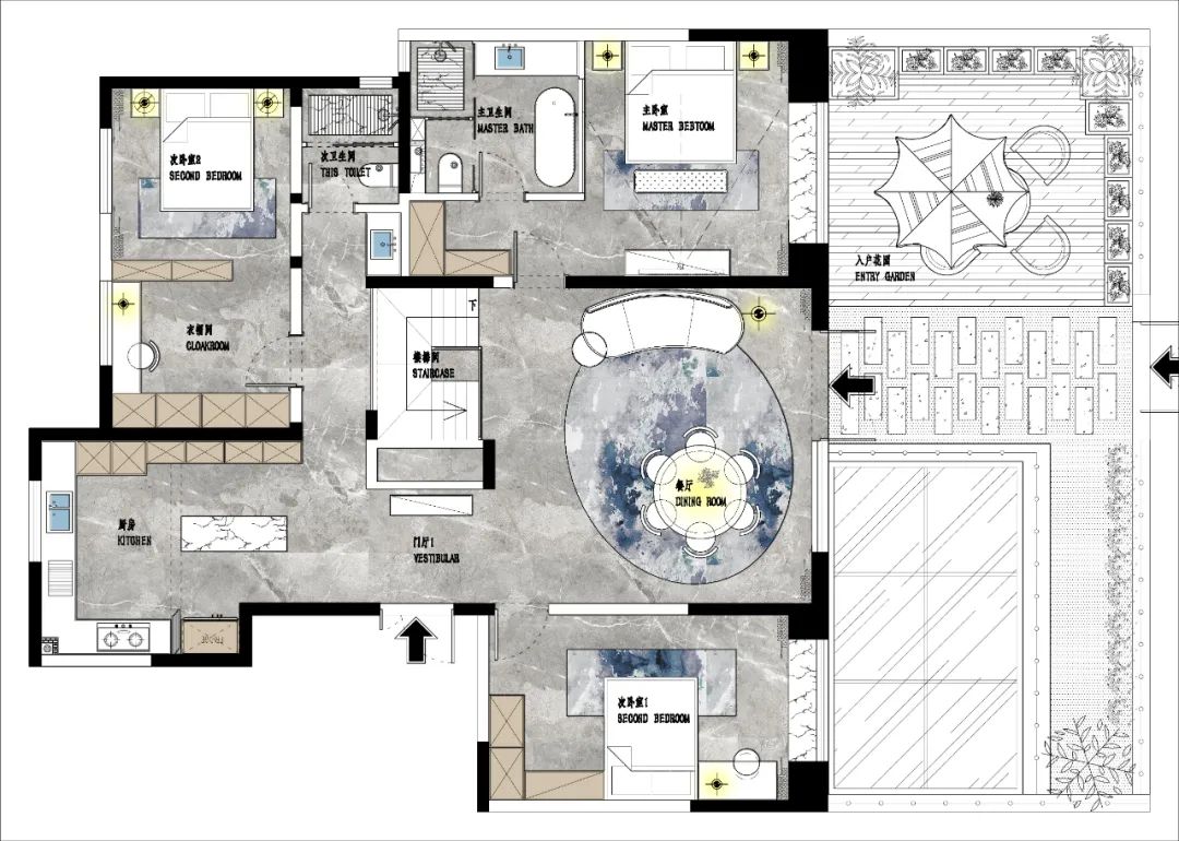 现代简约底跃别墅设计丨青马别墅设计-58