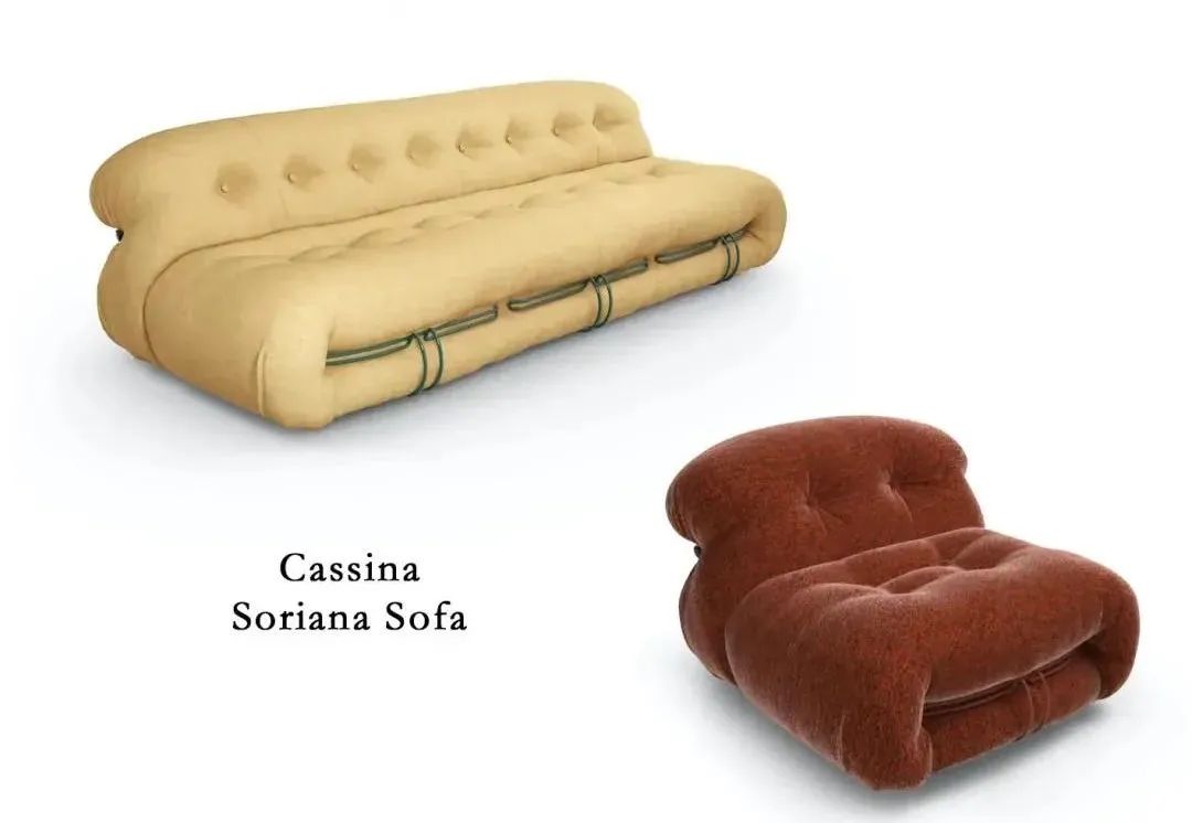 Soriana 大钢牙沙发丨意大利设计师 Afra Scarpa 和 Tobia Scarpa-8