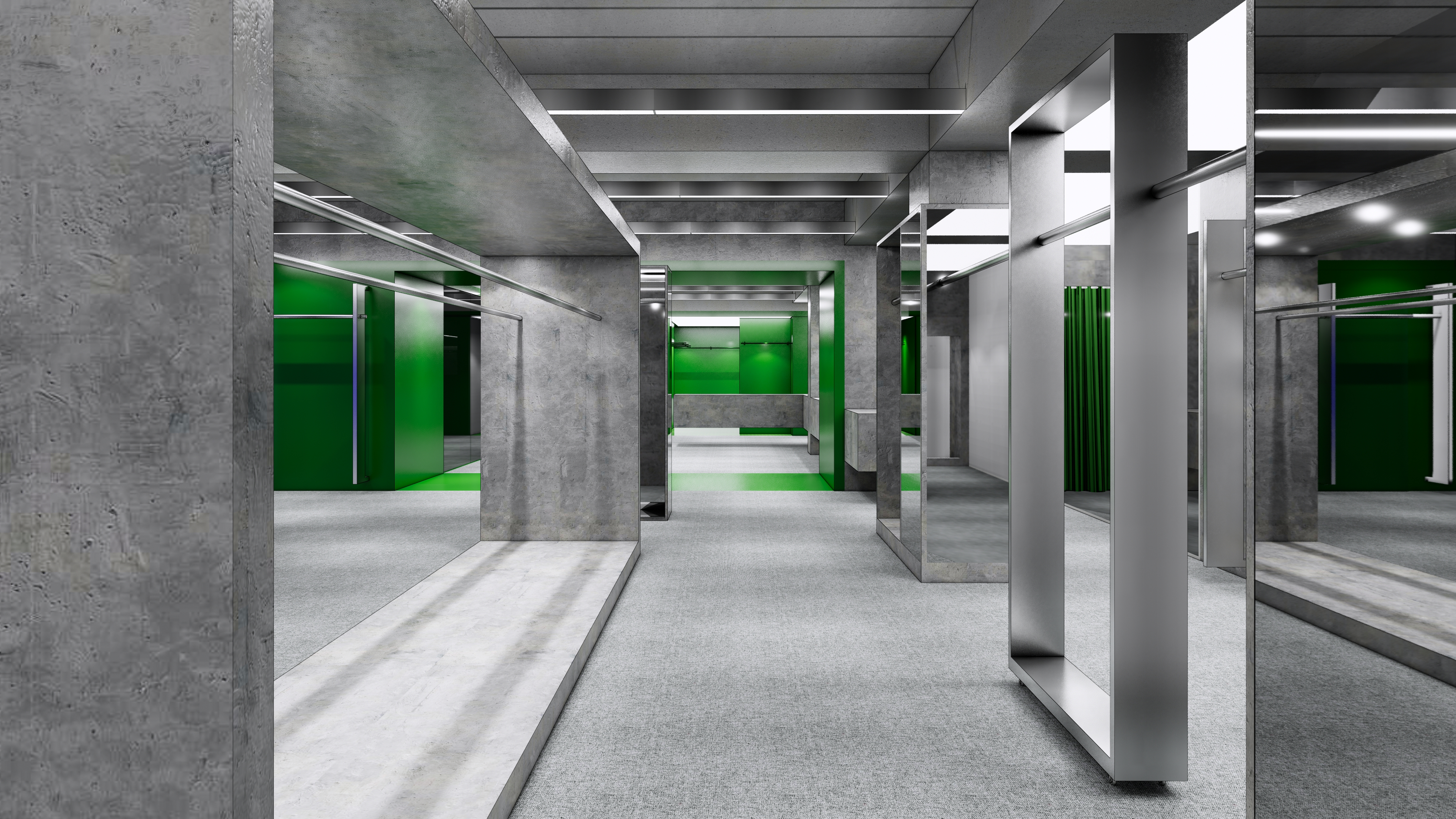 服装展厅集合店商业空间设计-31