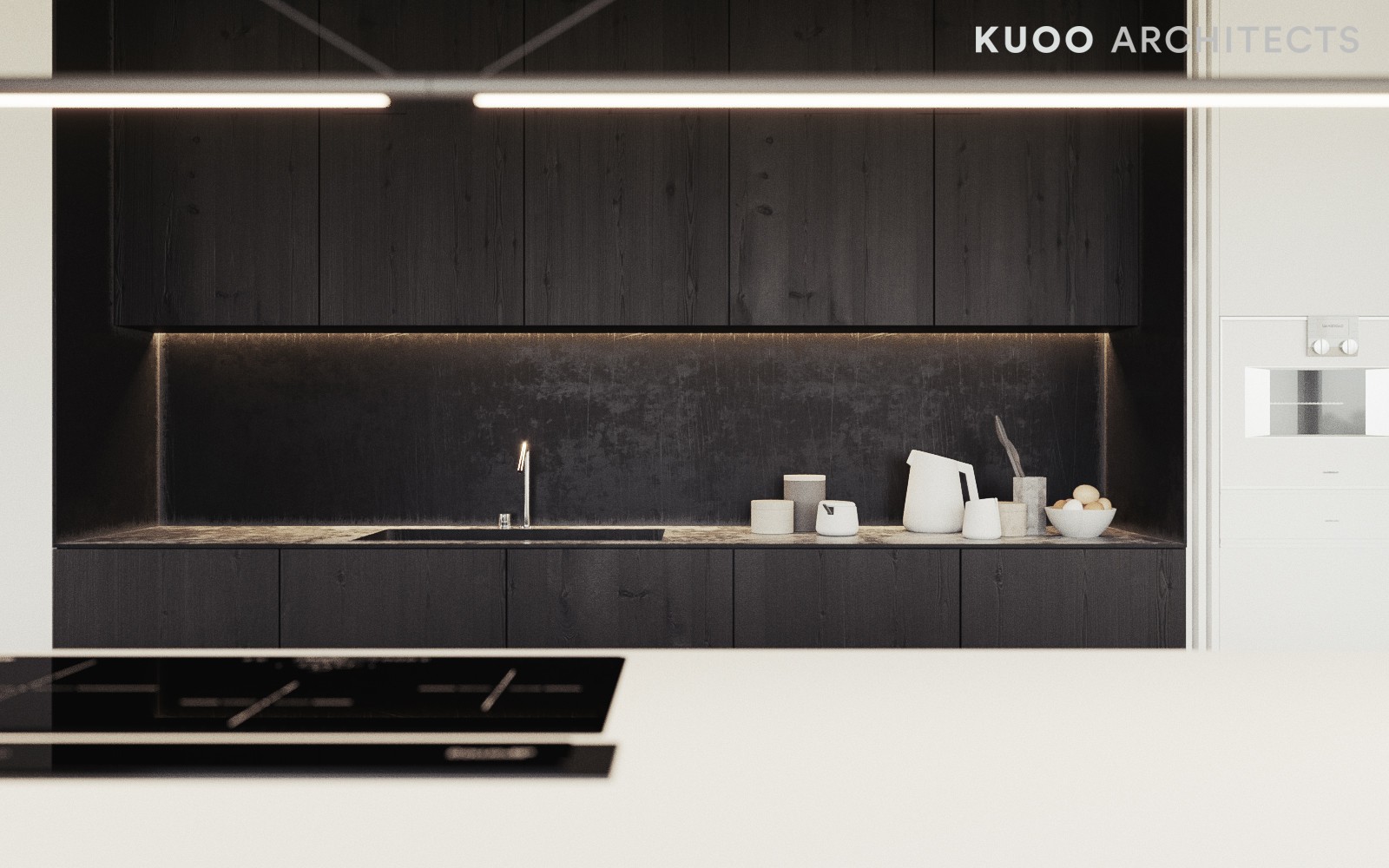 “纯粹的极简” 比利时 220m² 亲子宅 | KUOO ARCHITECTS-8