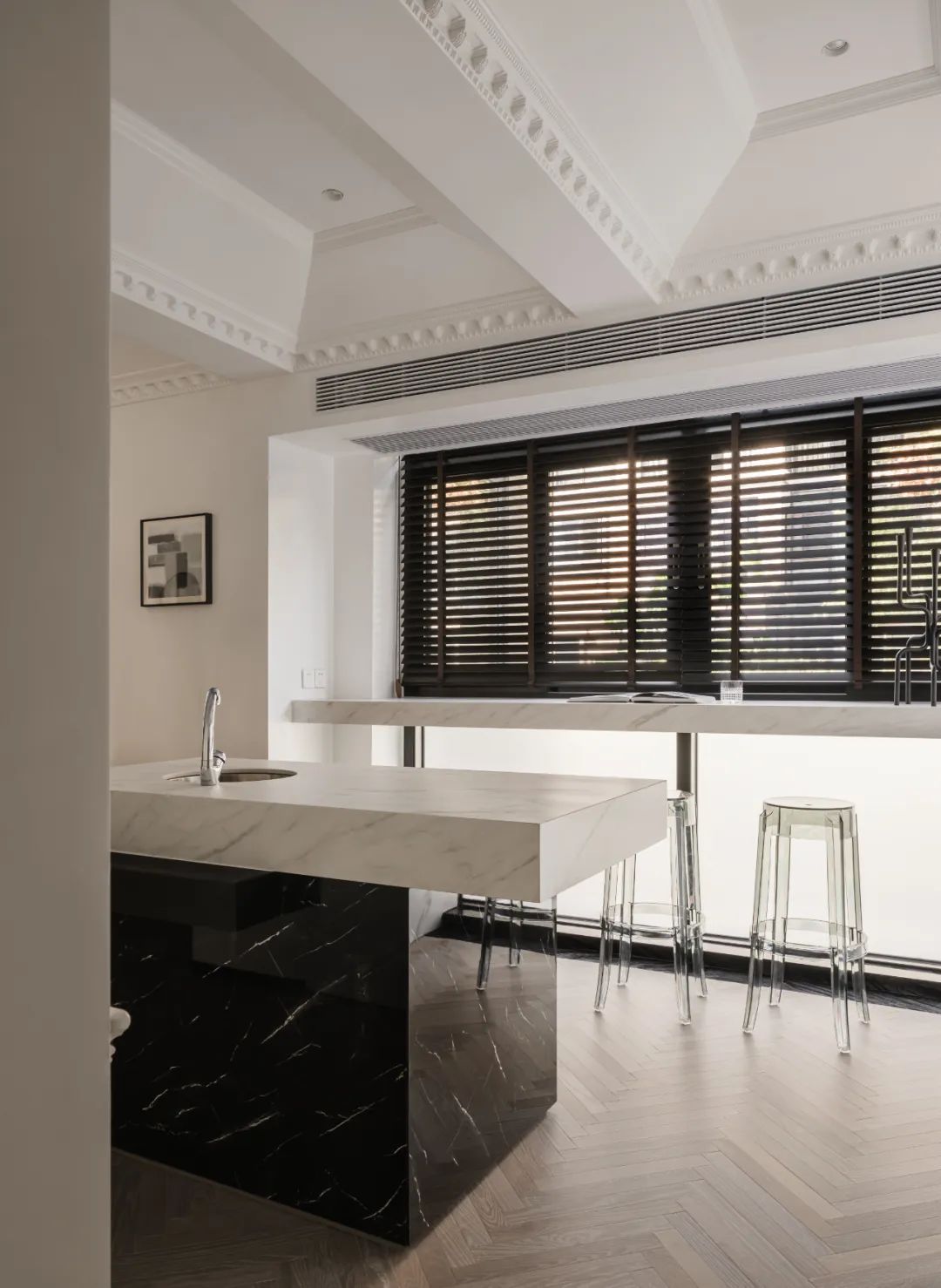 现代轻奢雅宅丨桃弥空间设计-35