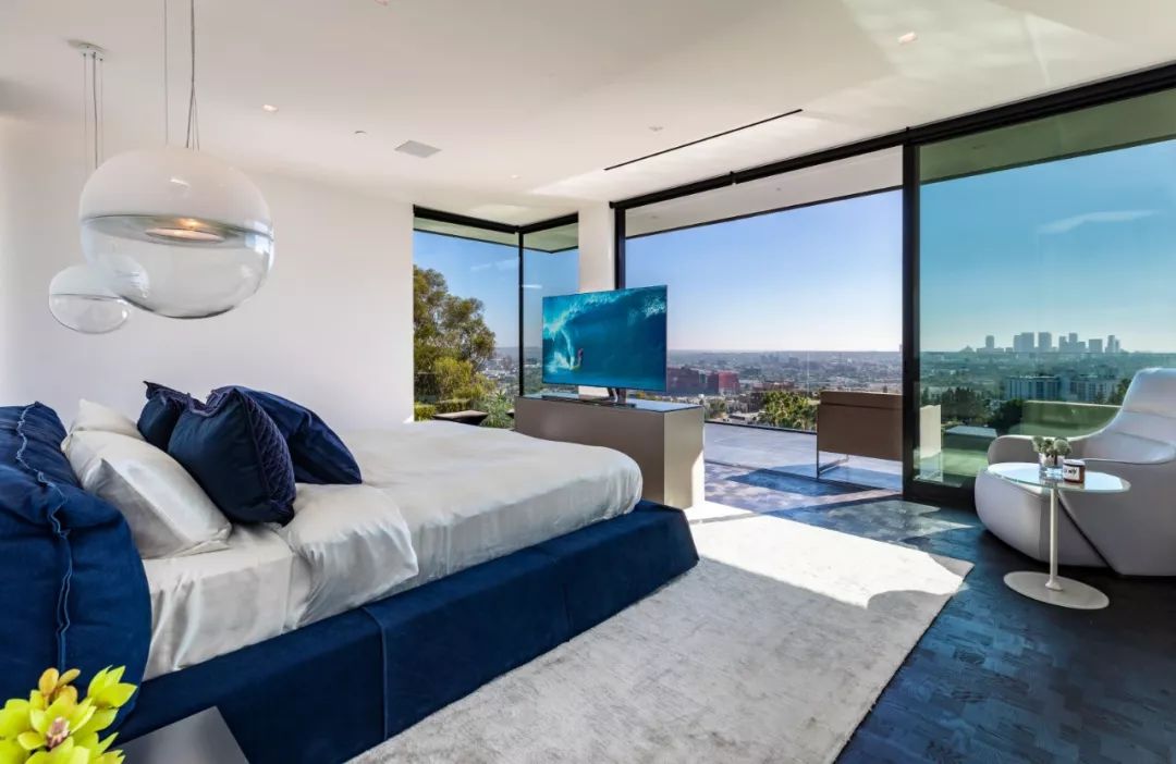 洛杉矶双层泳池豪宅，诠释精致考究的现代生活-81