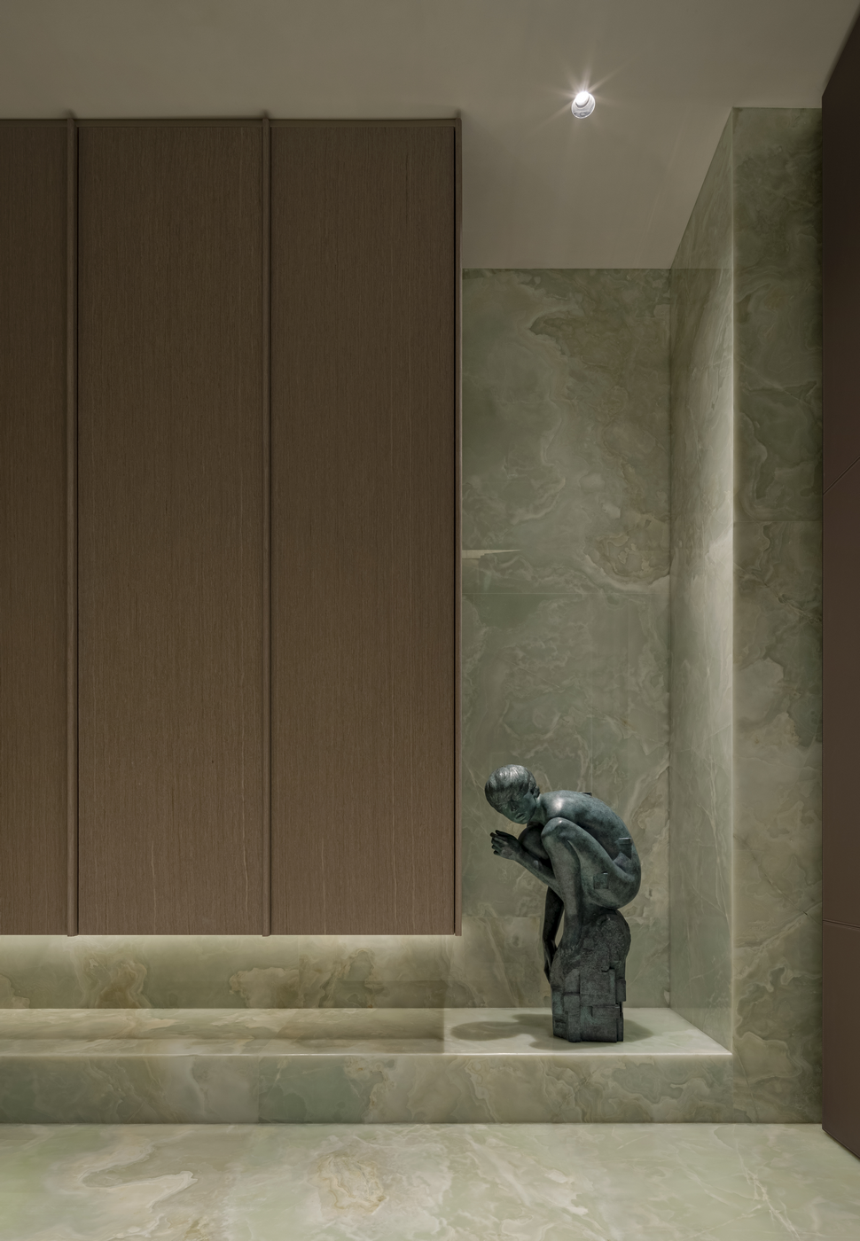 杭州海威·安铂中心「青玉」样板间丨中国杭州丨Amber 98,于舍 Yu Studio(于昭)-11