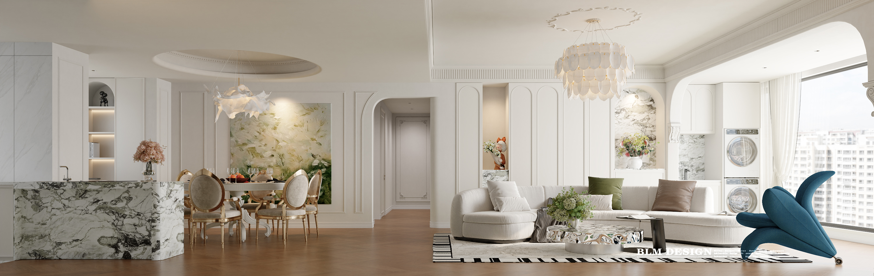 法式  白龙马效果图设计制作-4