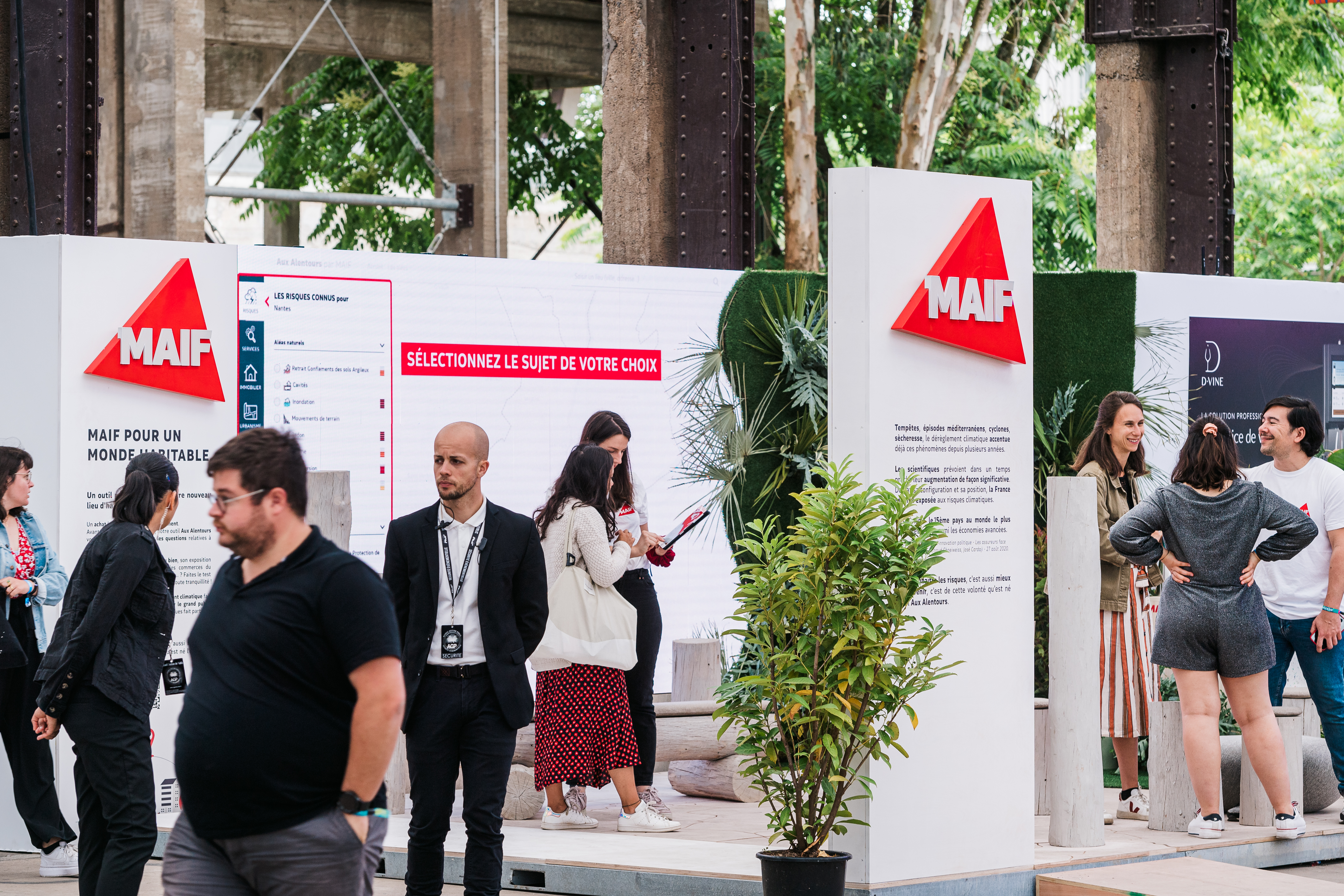 Web2Day 2022 展会 Maif 展位设计丨法国南特-8