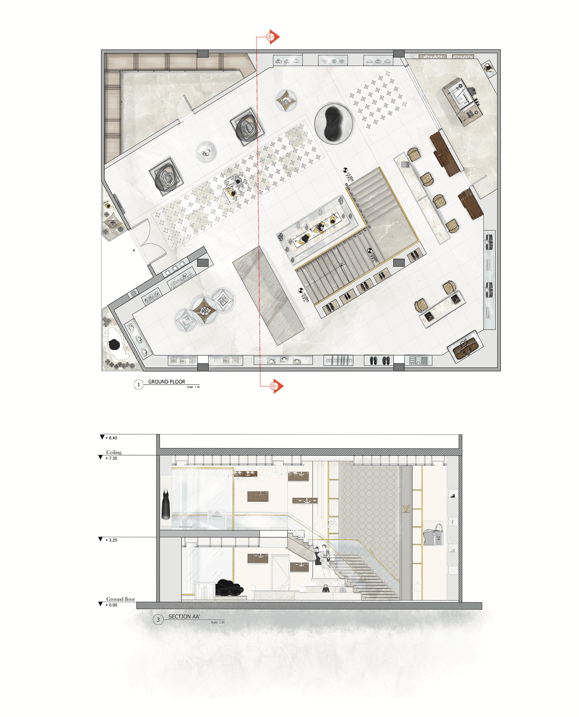 Louis Vuitton 零售商店设计-3