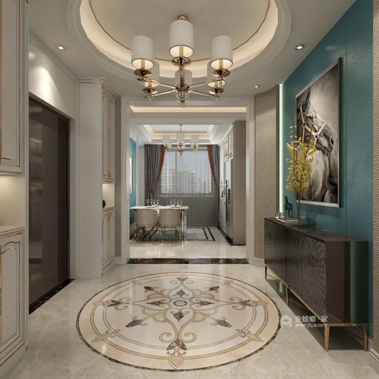 194㎡简欧设计，褪去奢华更显高贵！-17