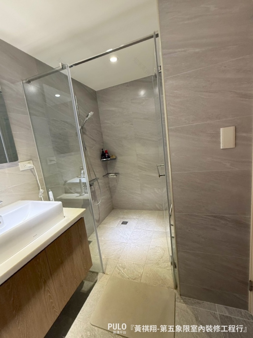 15坪高雄无印风中古屋装潢丨中国高雄丨第五象限室内装修工程行-38