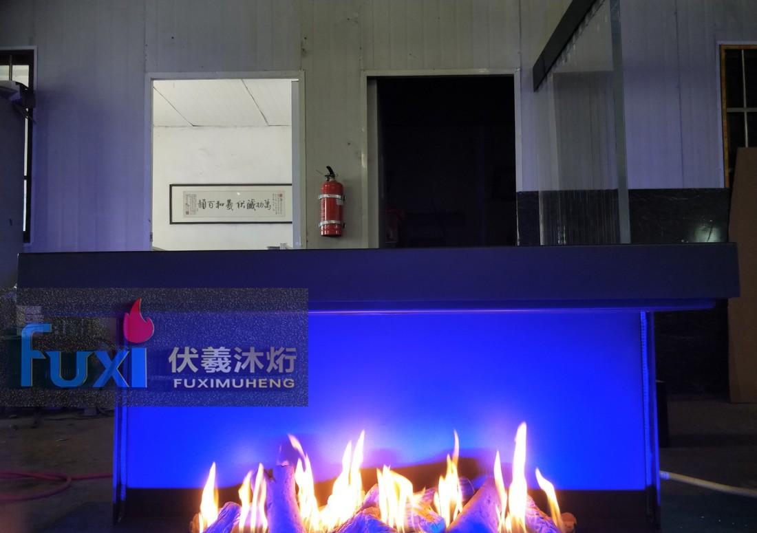 创意燃气壁炉，彩色火焰点亮家居空间-0