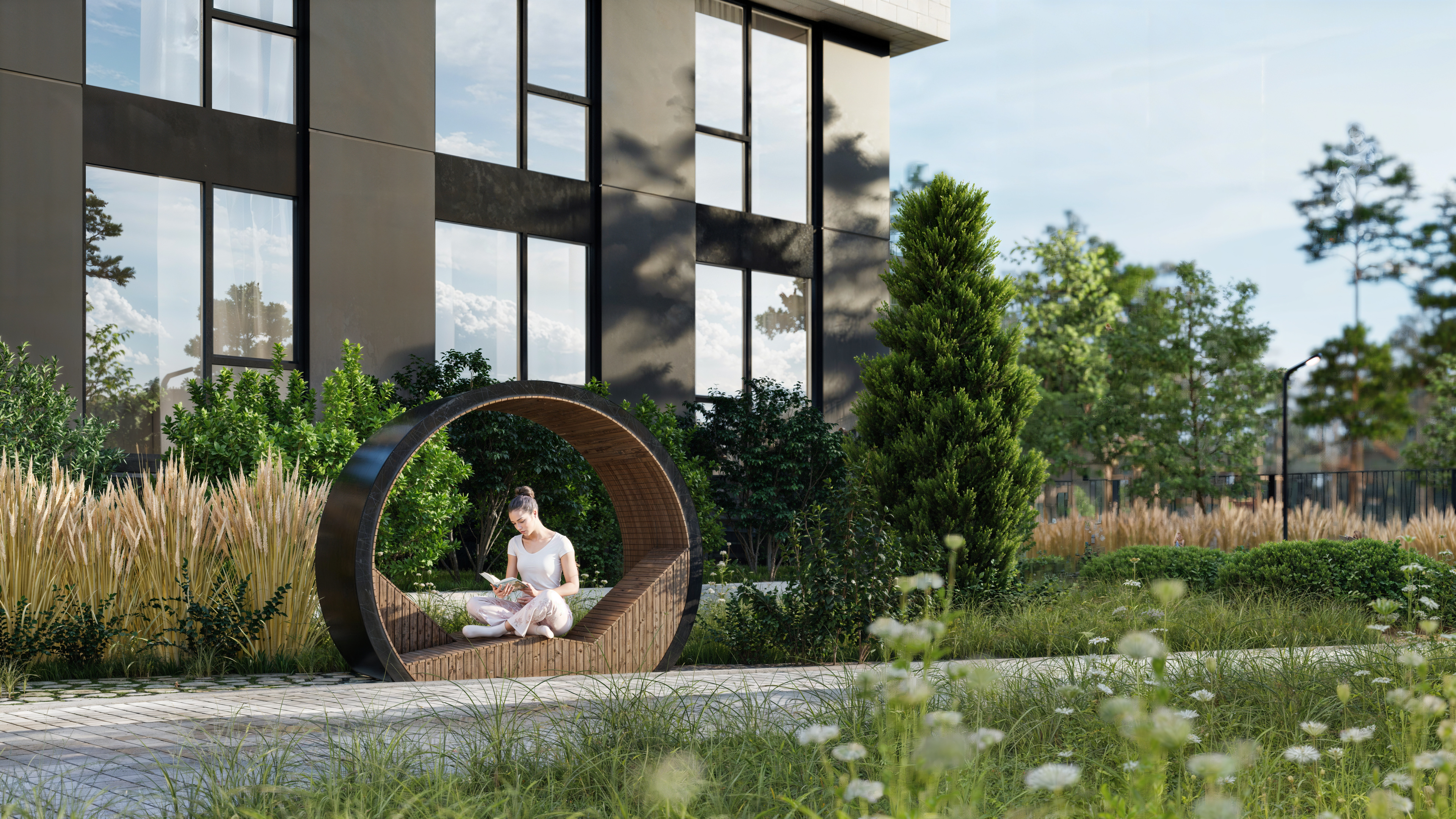 ЖК Шервуд小区环境整治丨俄罗斯巴尔瑙尔丨未明确体现-17