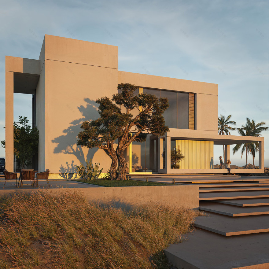 迪拜朱美拉棕榈岛日落别墅丨阿联酋迪拜-10