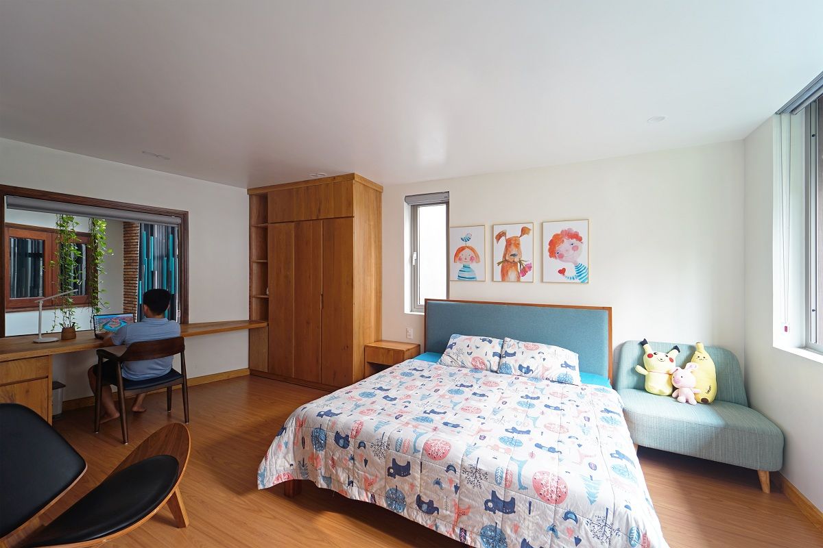 宁静质感家居，混凝土与木头的温暖对话-34