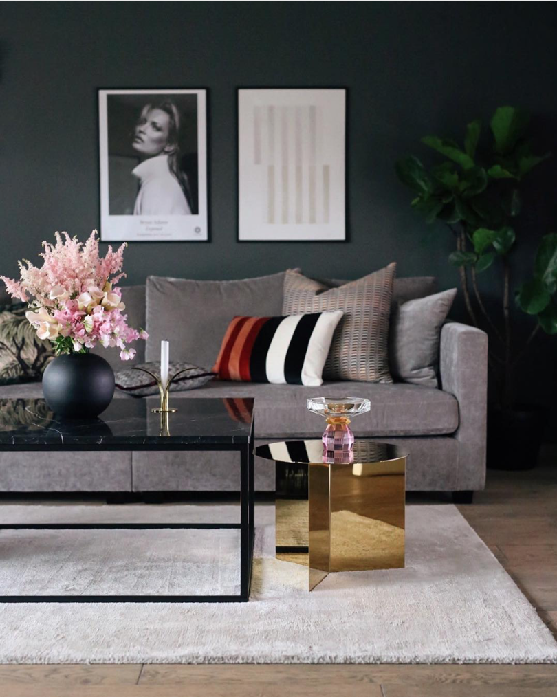 Como decorar usando preto, branco e dourado - Casa das Amigas-0