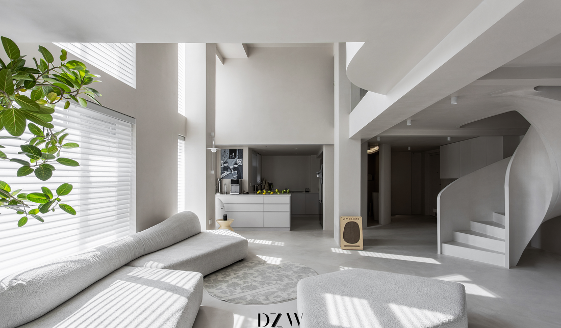 loft 户型挑空空间设计-9