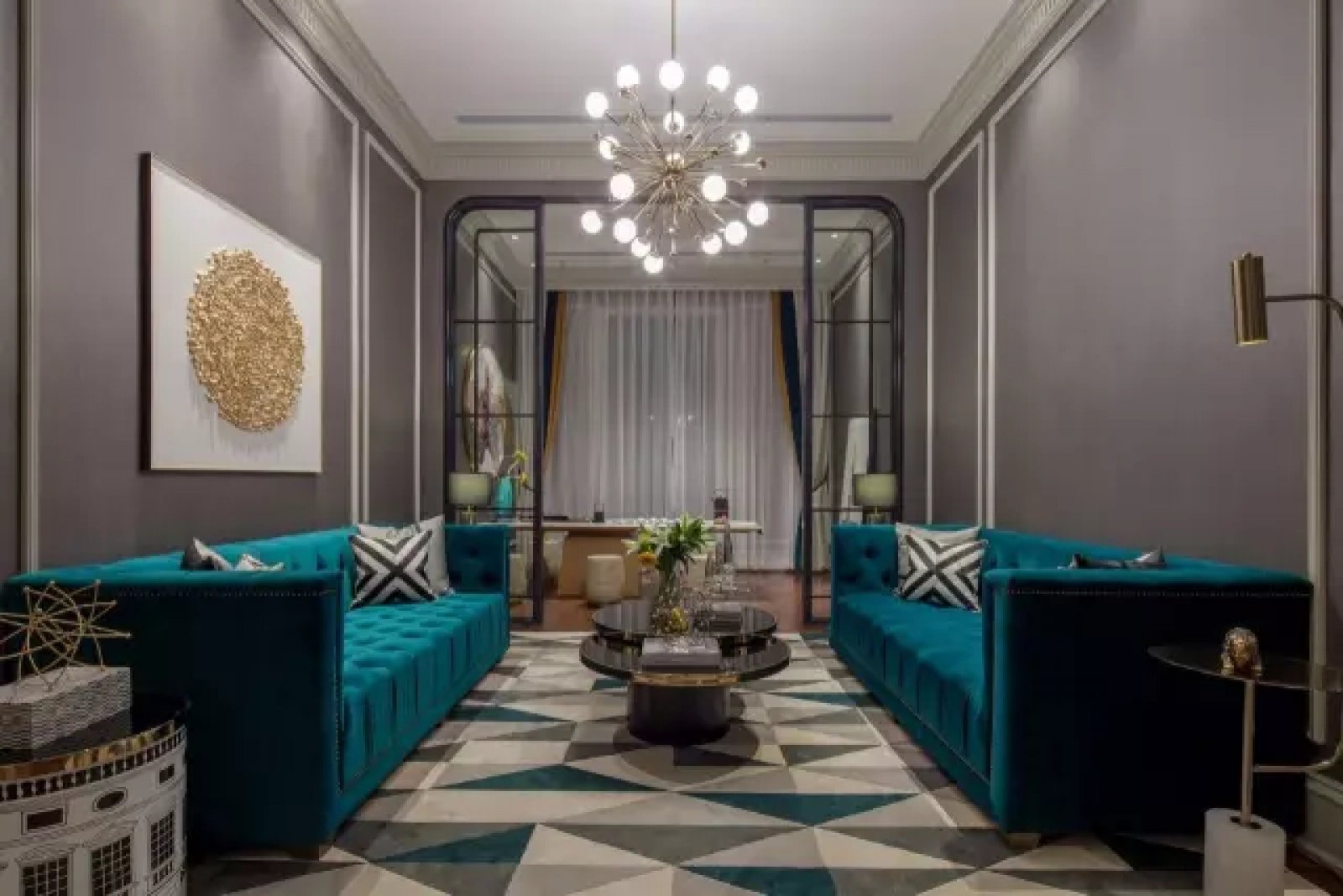 郑开橄榄城茉莉公馆销售中心  派尚设计-39