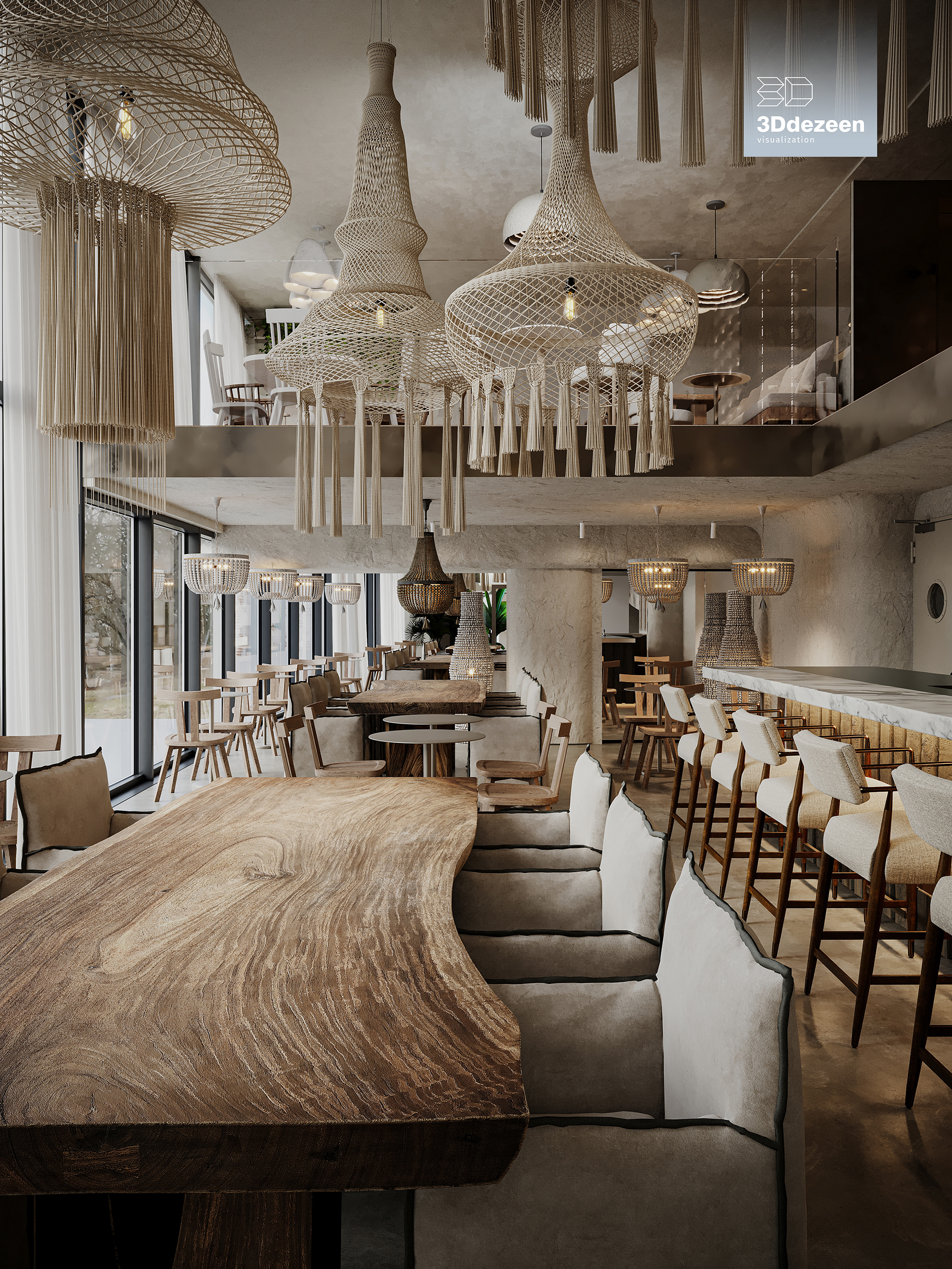 Restaurant | Interior Design | Visualization-15