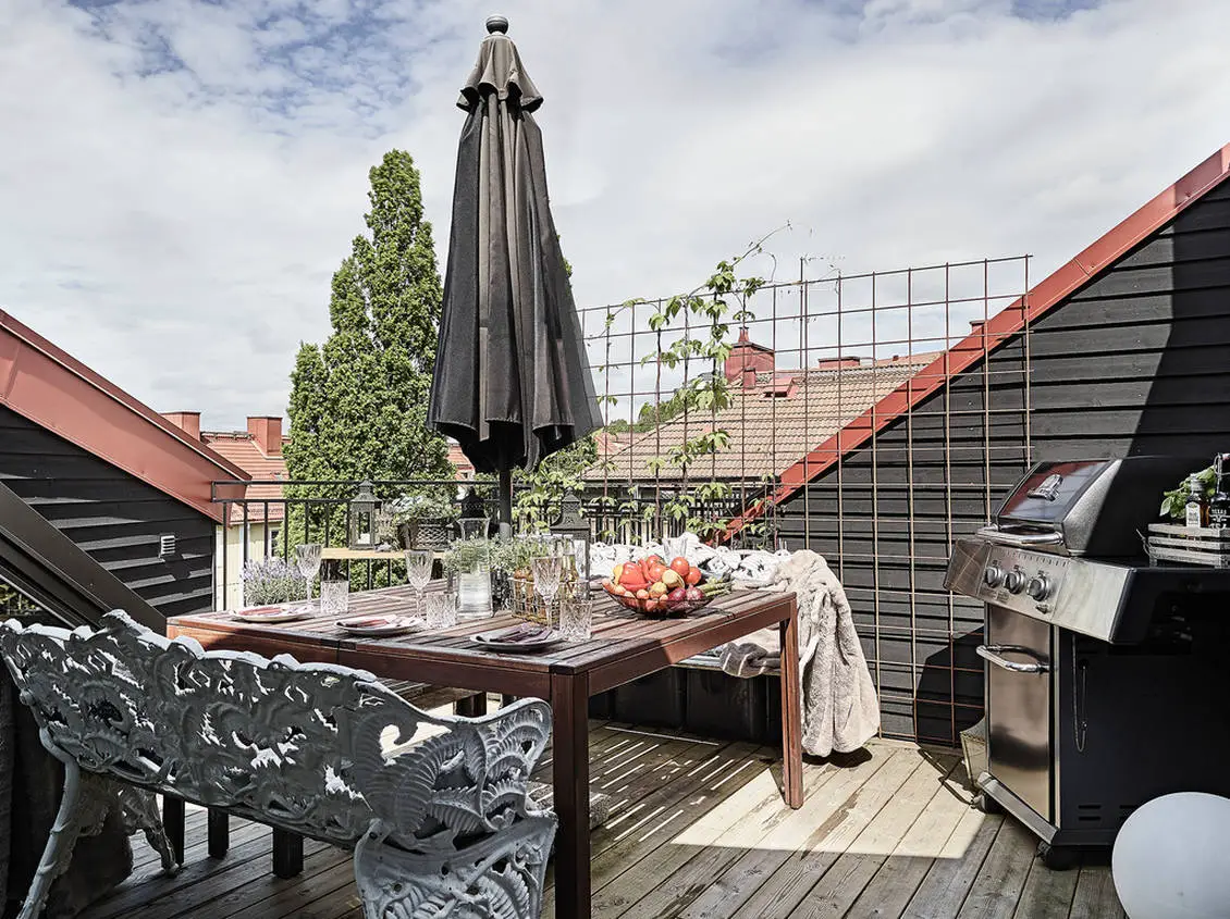 瑞典城市里的乡村风情——双层复式楼阁-22