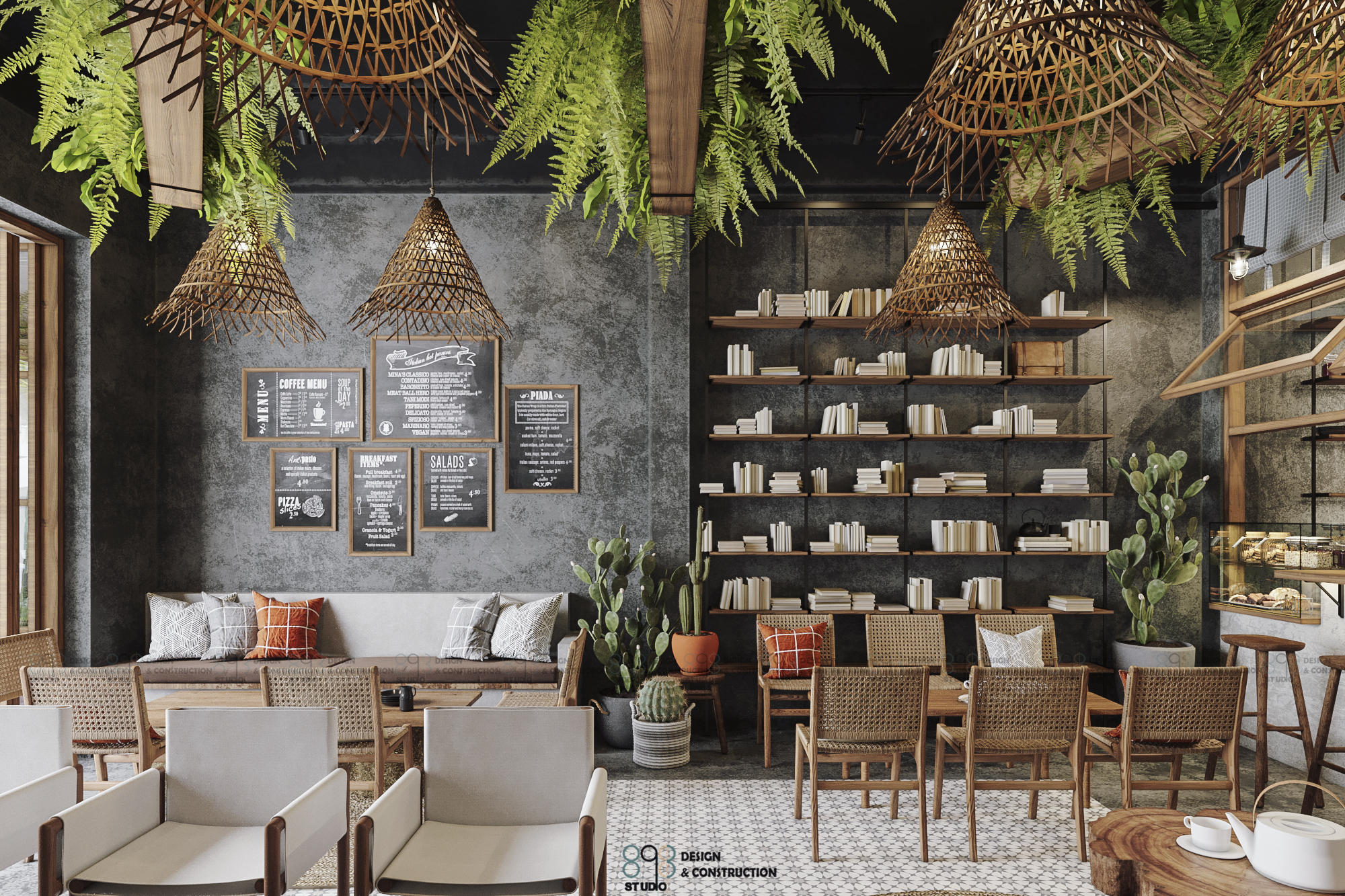 Tachi coffee tea shop Final |CGI Design: 893.studio-13