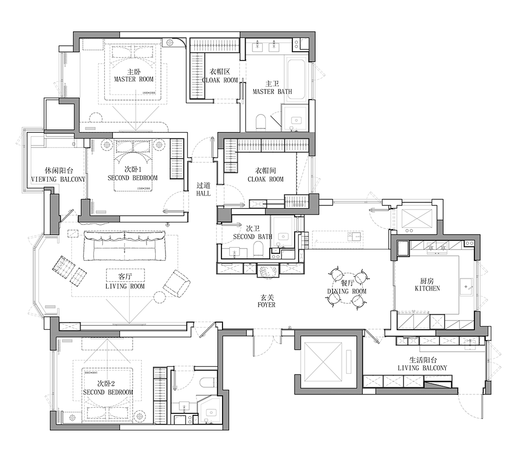 侘寂风格家居设计丨中国宁波丨菲拉设计-35
