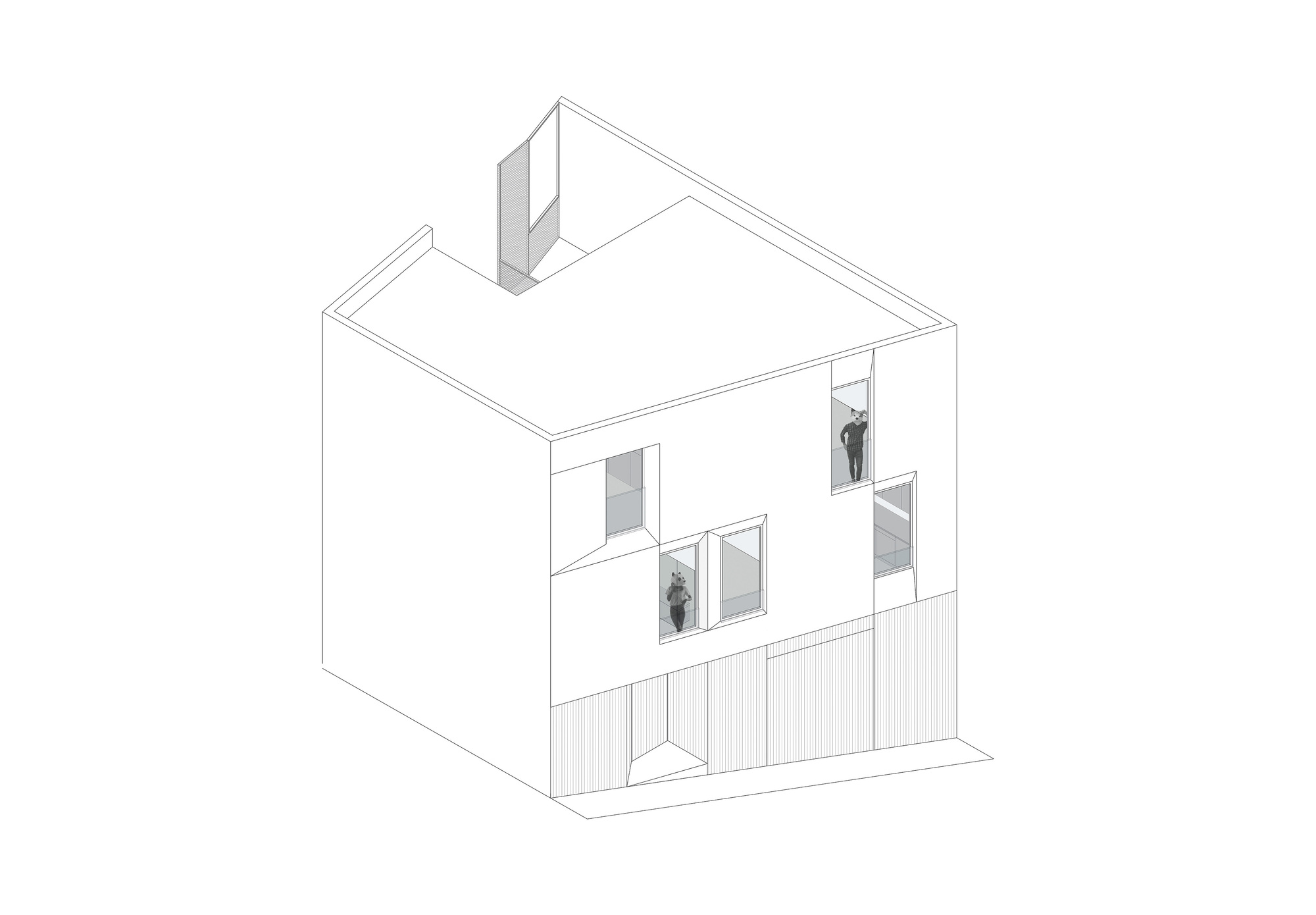 房子 A 或房屋 A丨西班牙丨XStudio-26