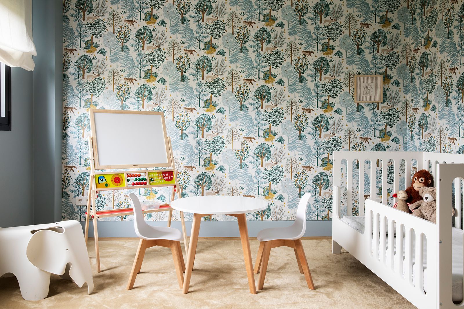 为有小孩家庭设计的功能公寓装饰丨西班牙马德里丨Susana Varela Studio-35