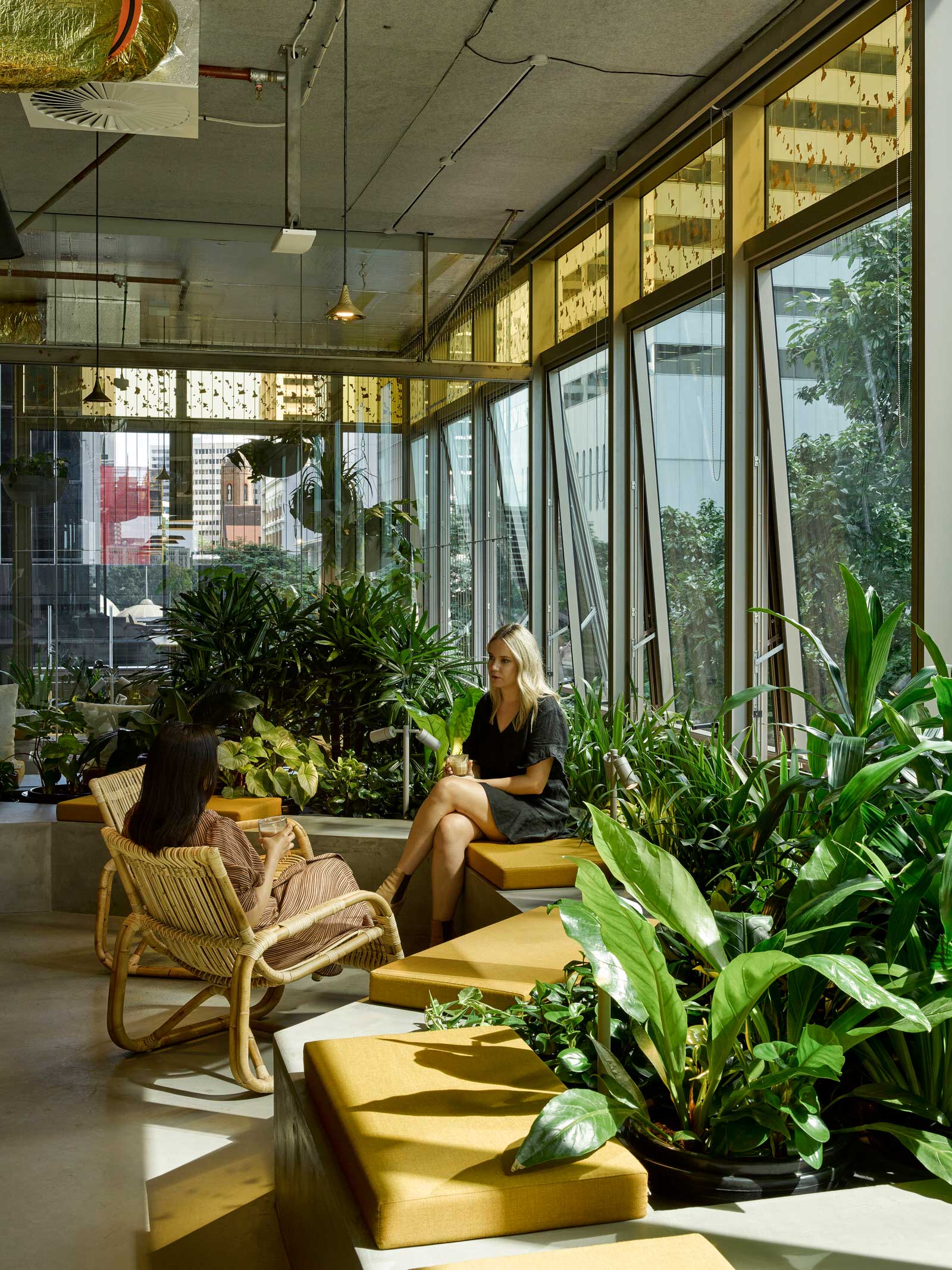 现代悬浮绿色办公空间丨澳大利亚布里斯班丨BVN Brisbane Studio-21