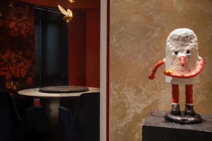 鹏 club · 山水庭院般的餐饮空间丨中国济南丨易昂设计-29