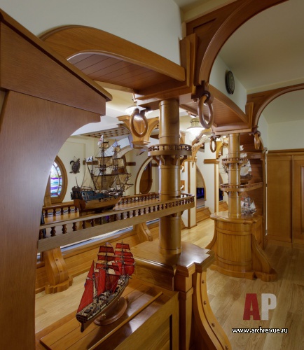 现代风格庄园室内外设计项目丨俄罗斯莫斯科-69