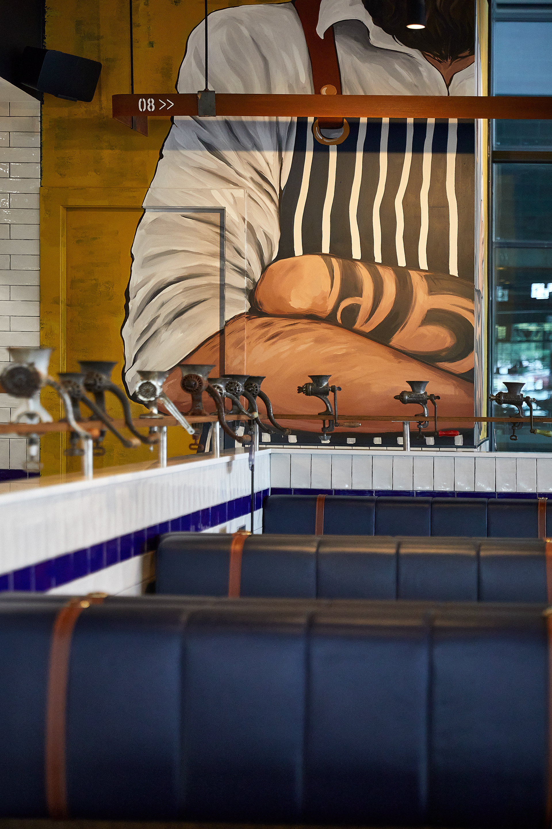 Ribs & Burgers · Bella Vista 餐厅设计丨澳大利亚新南威尔士丨Design Partnership Australia-47