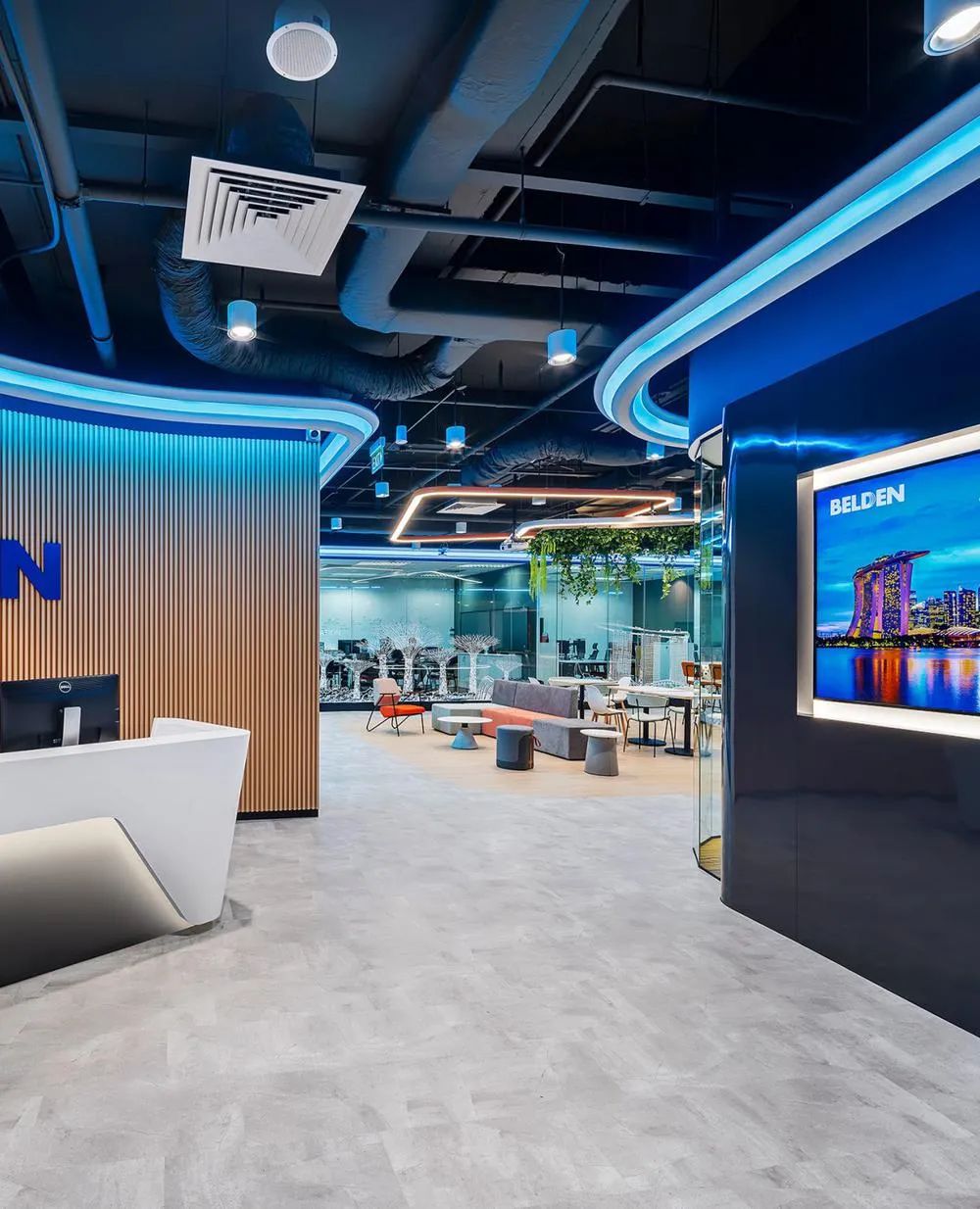 新加坡 Belden 办公室丨DMXchange-1