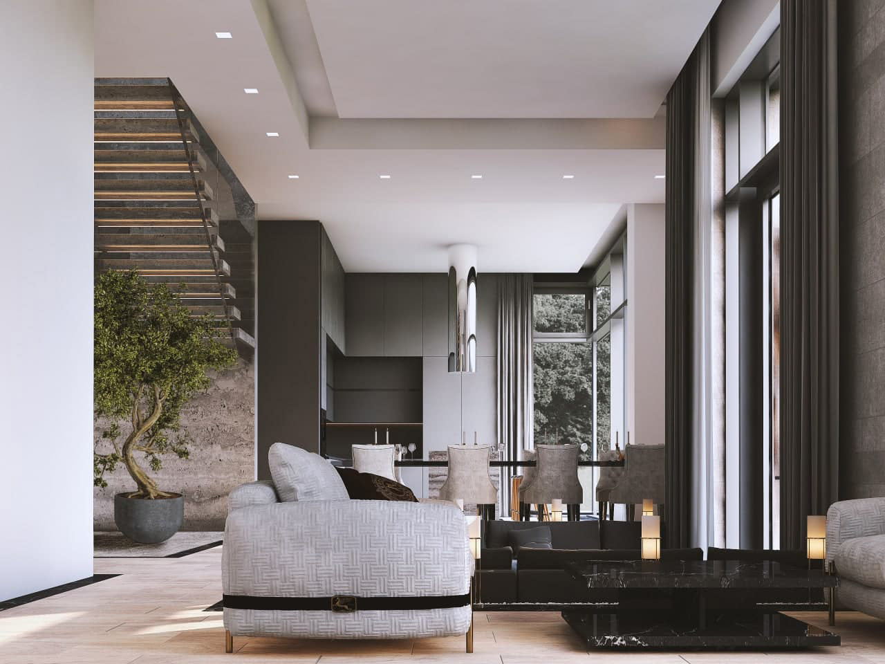 伊莱齐厄姆府邸丨FIVE Architects-8