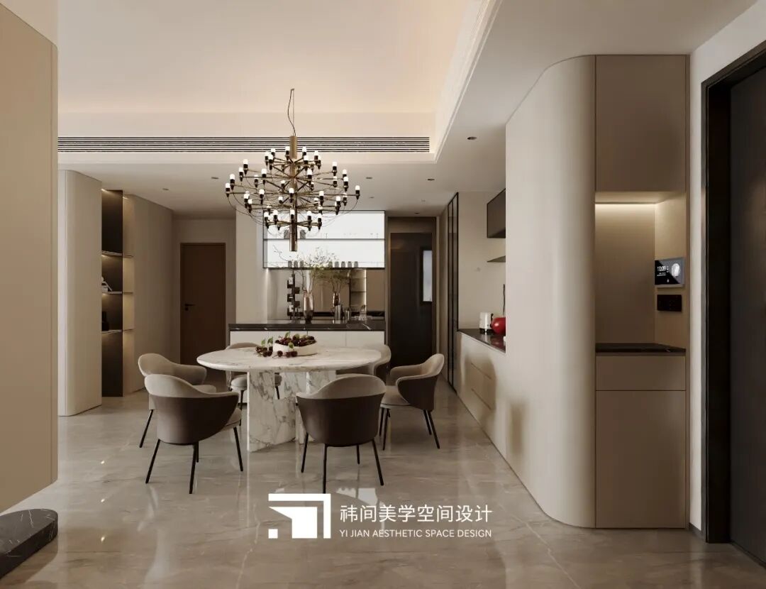 滨江凯旋门220㎡当空无一物遇见温柔设计-20