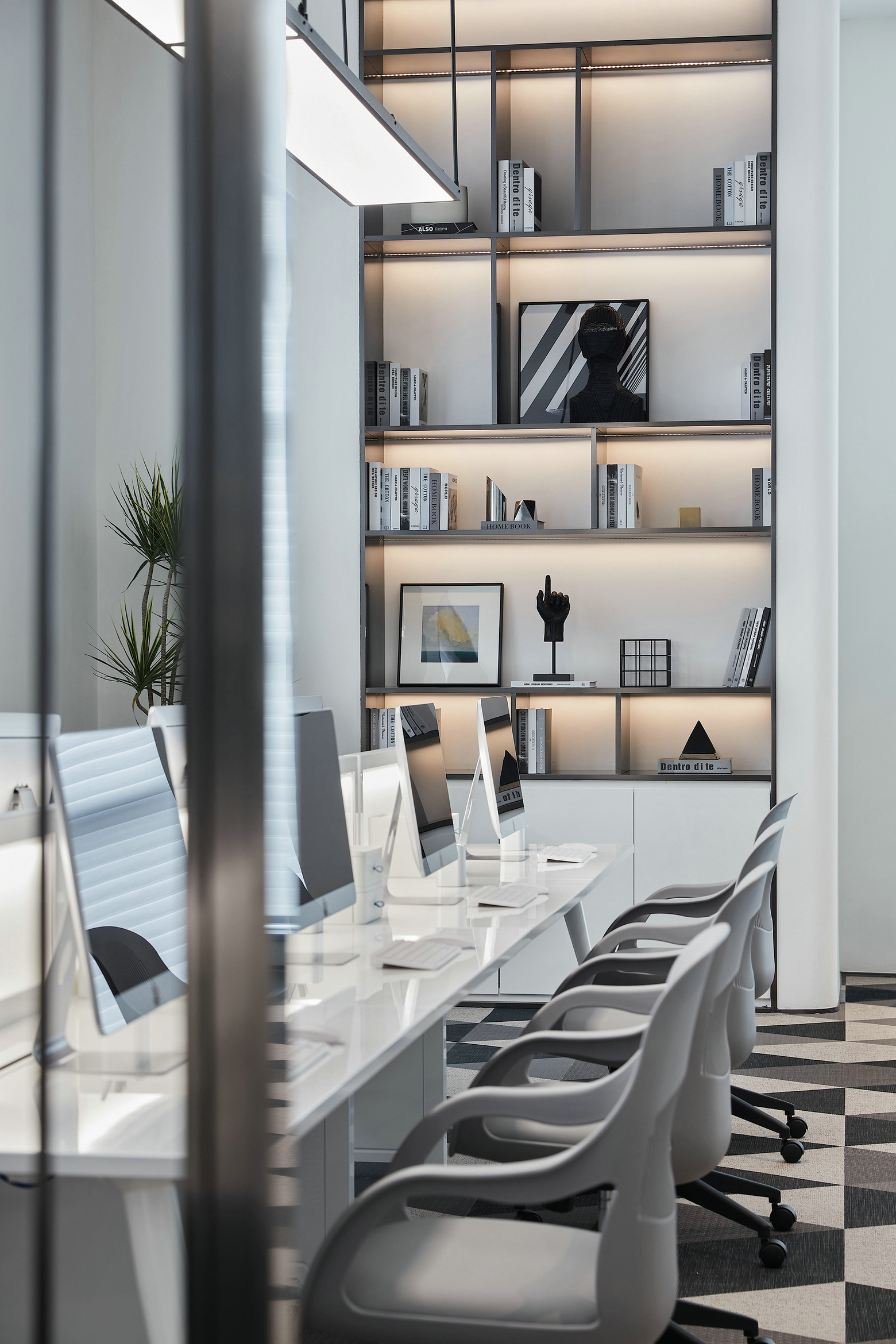 如墨设计｜创意美学玩转空中Loft办公样板-32