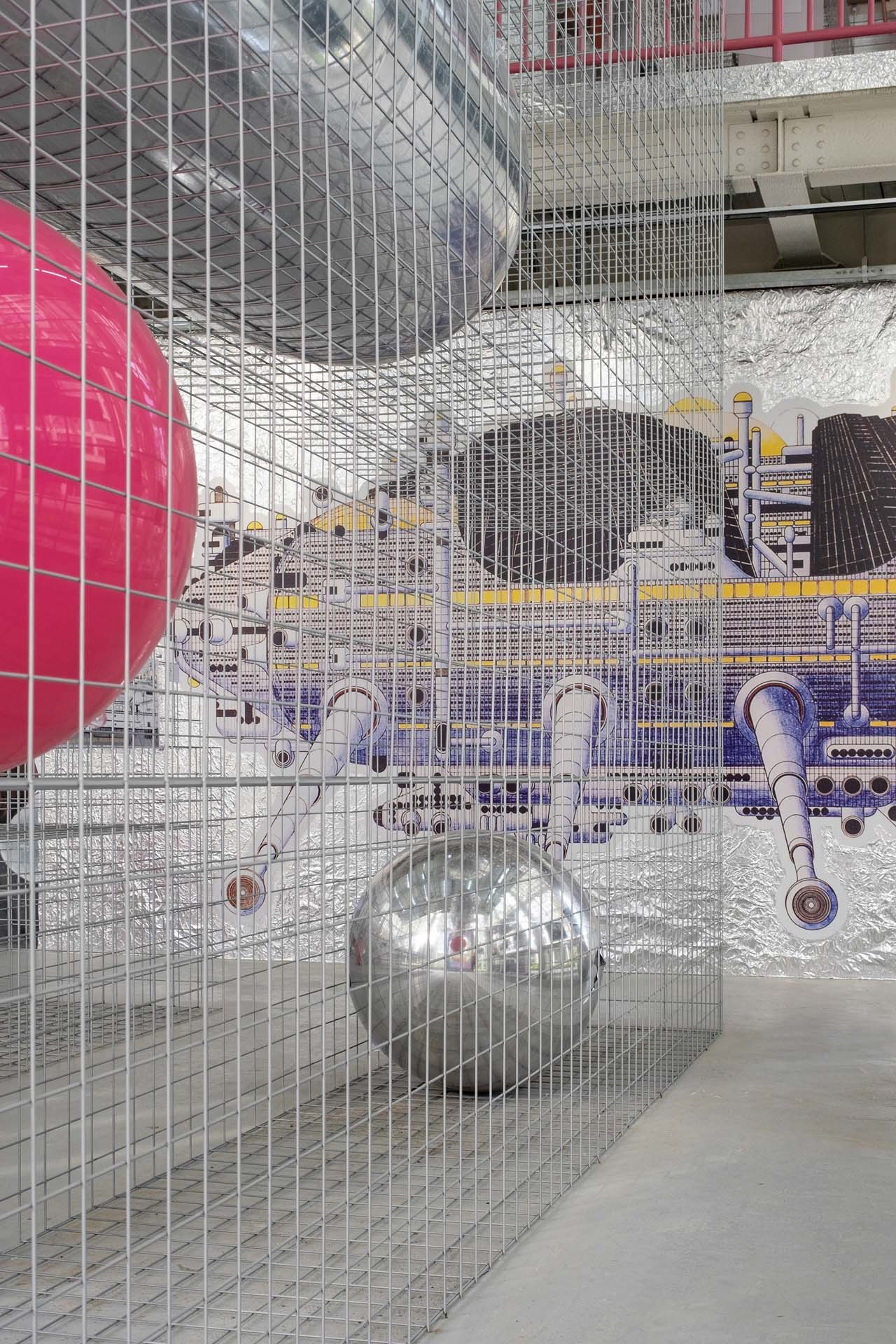 2020深圳前海未来城市建筑展“前海叠加态”、“回到未来”版块空间设计'系统与个体'（2020）（Studio10）设计-40