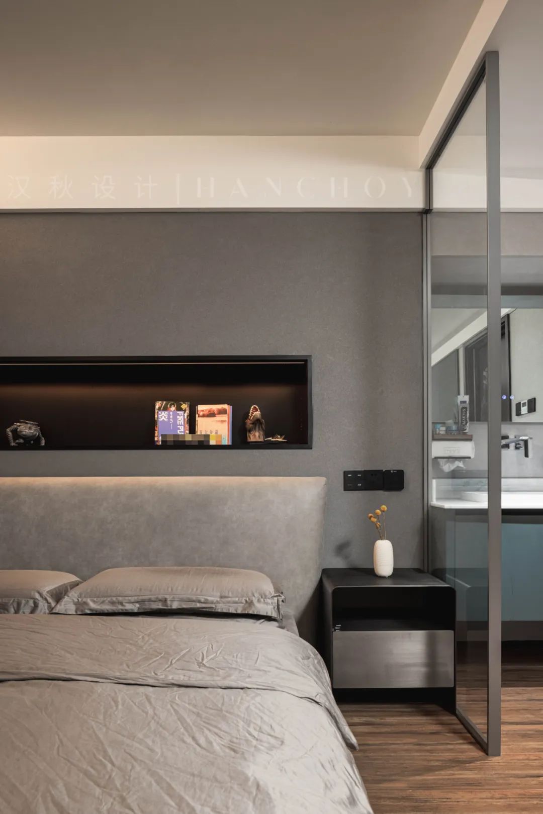 暗黑系住宅新案 · 汉秋新案的现代魅力丨中国常州丨汉秋设计-40