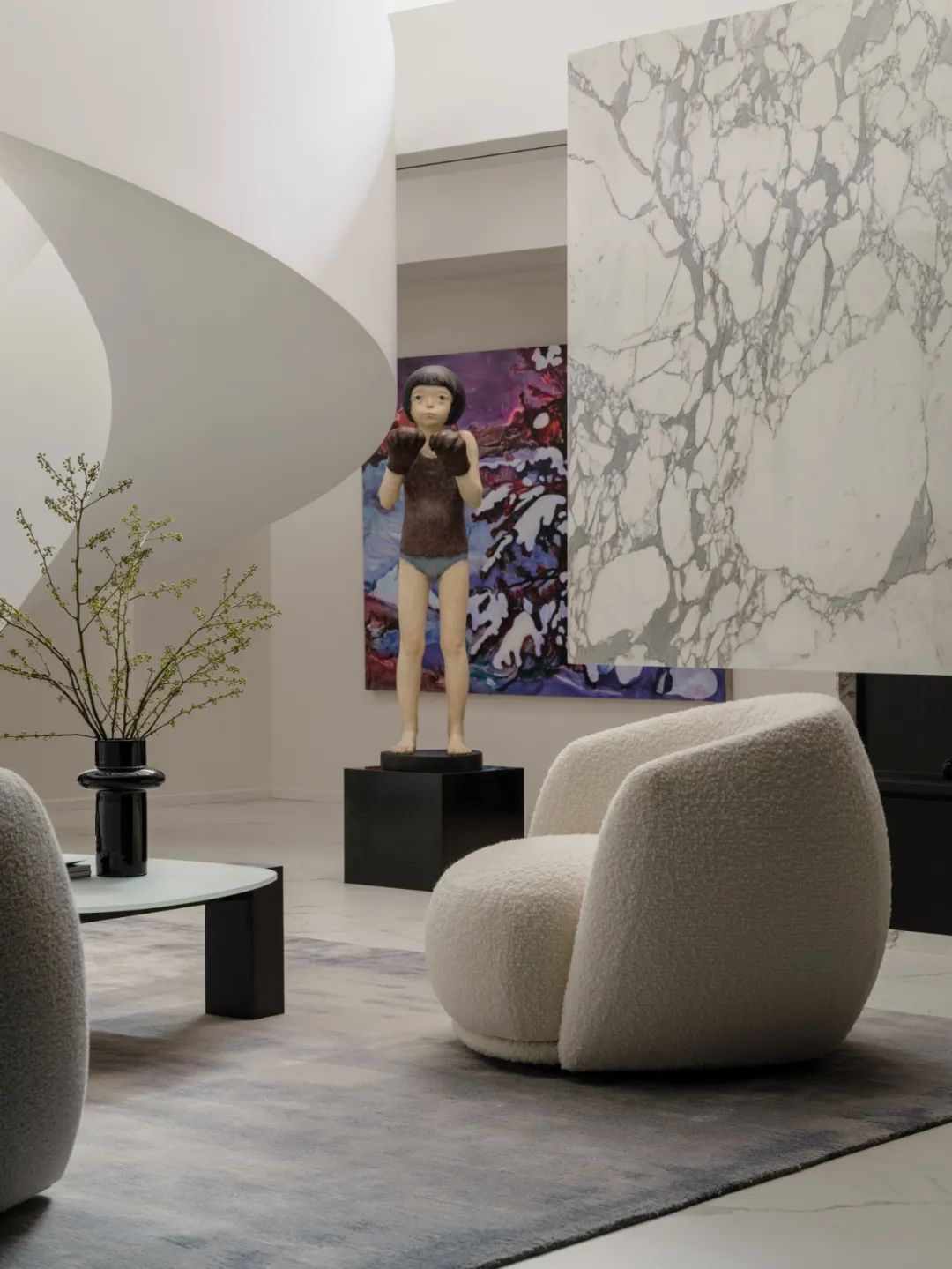 蓬皮杜式的家 · 国内首个居家艺术空间丨OTL 本体建筑空间设计-35