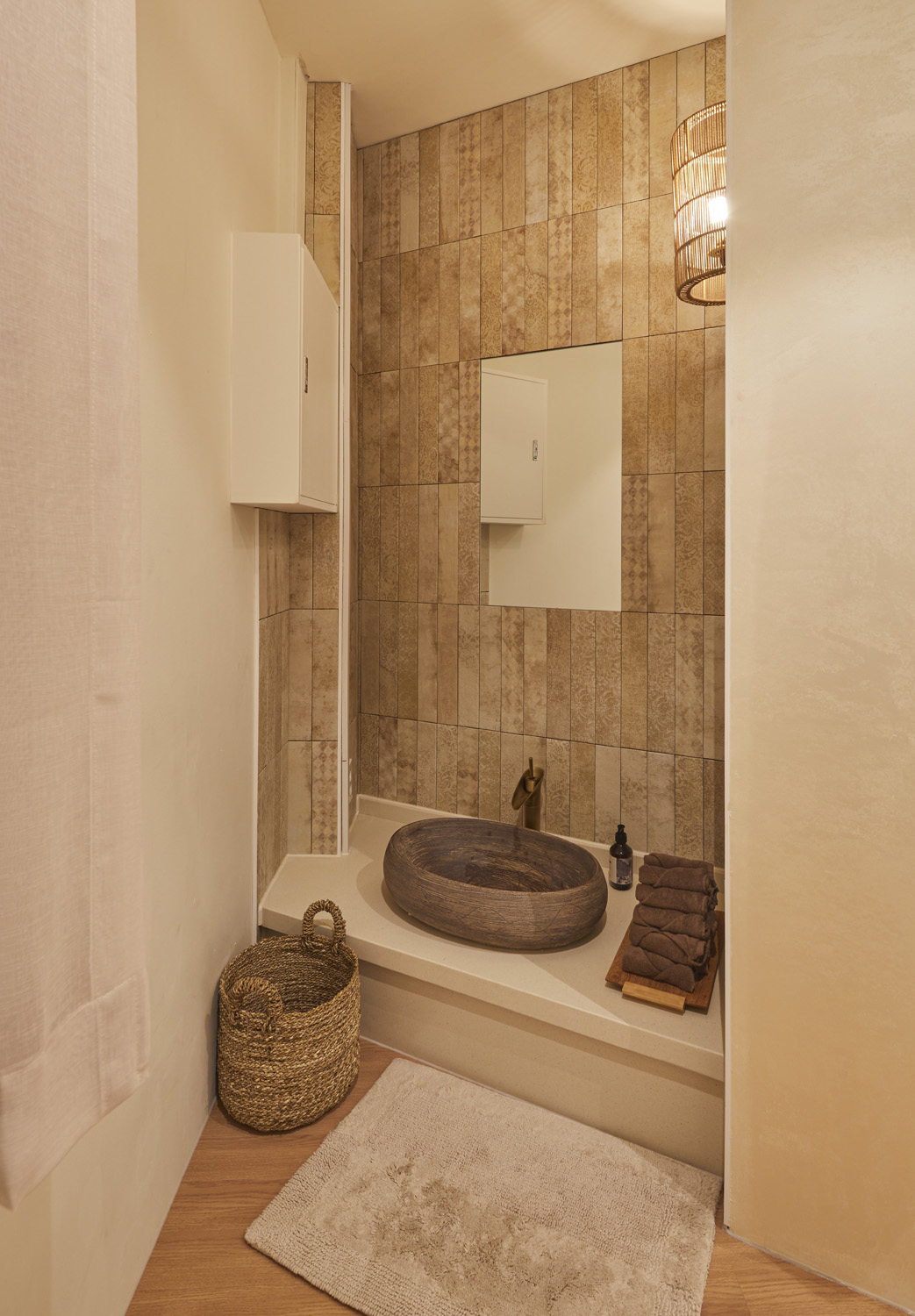 温暖氛围的 39 坪瑜伽空间设计-15