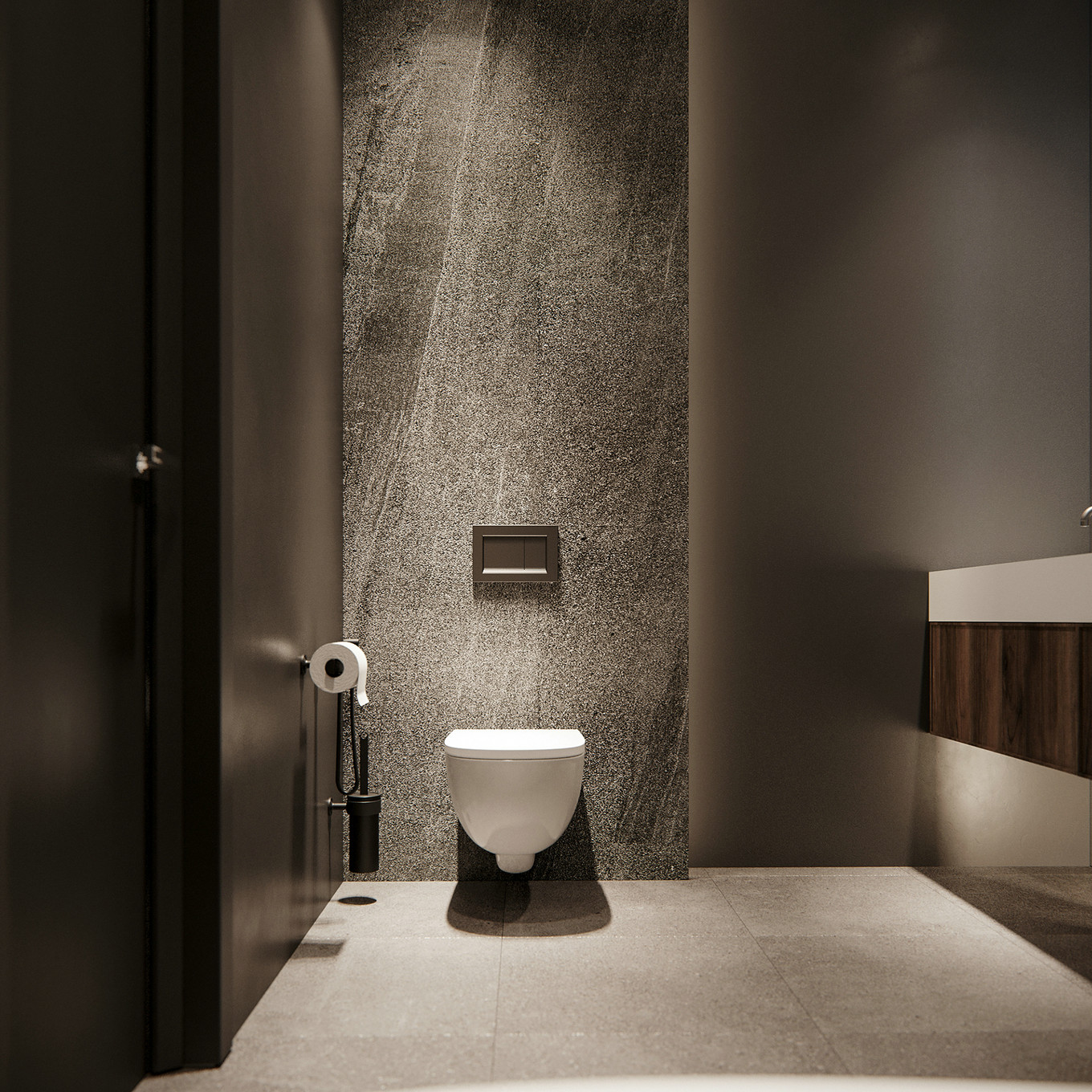 现代高级灰住宅-10