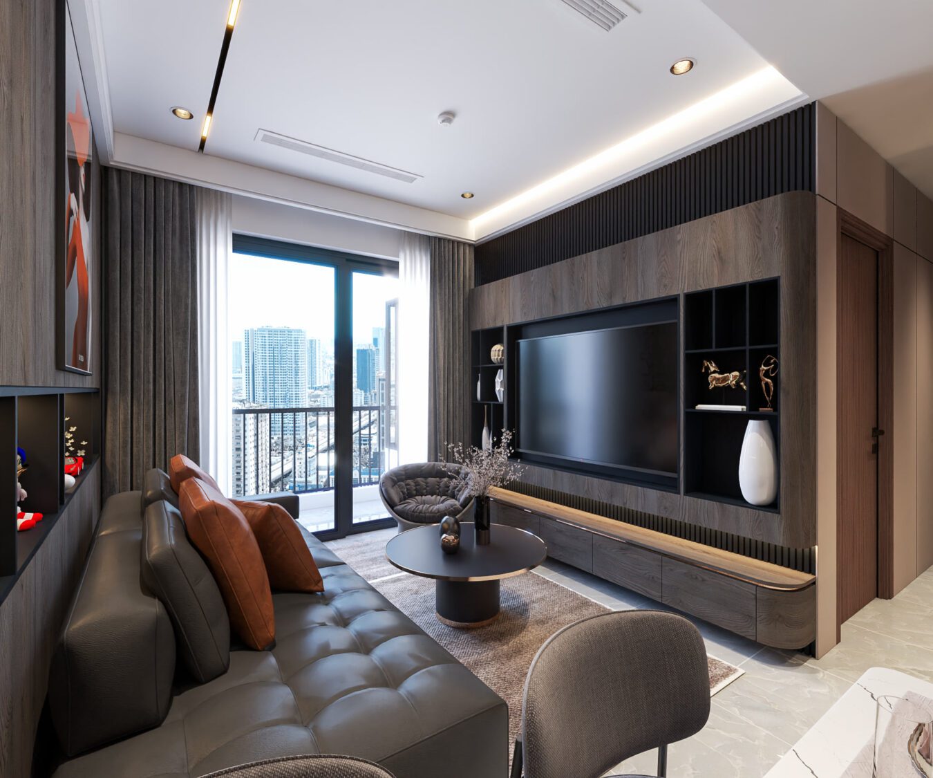 Sketchup公寓室内模型丨Nguyen Tan Phuong-8