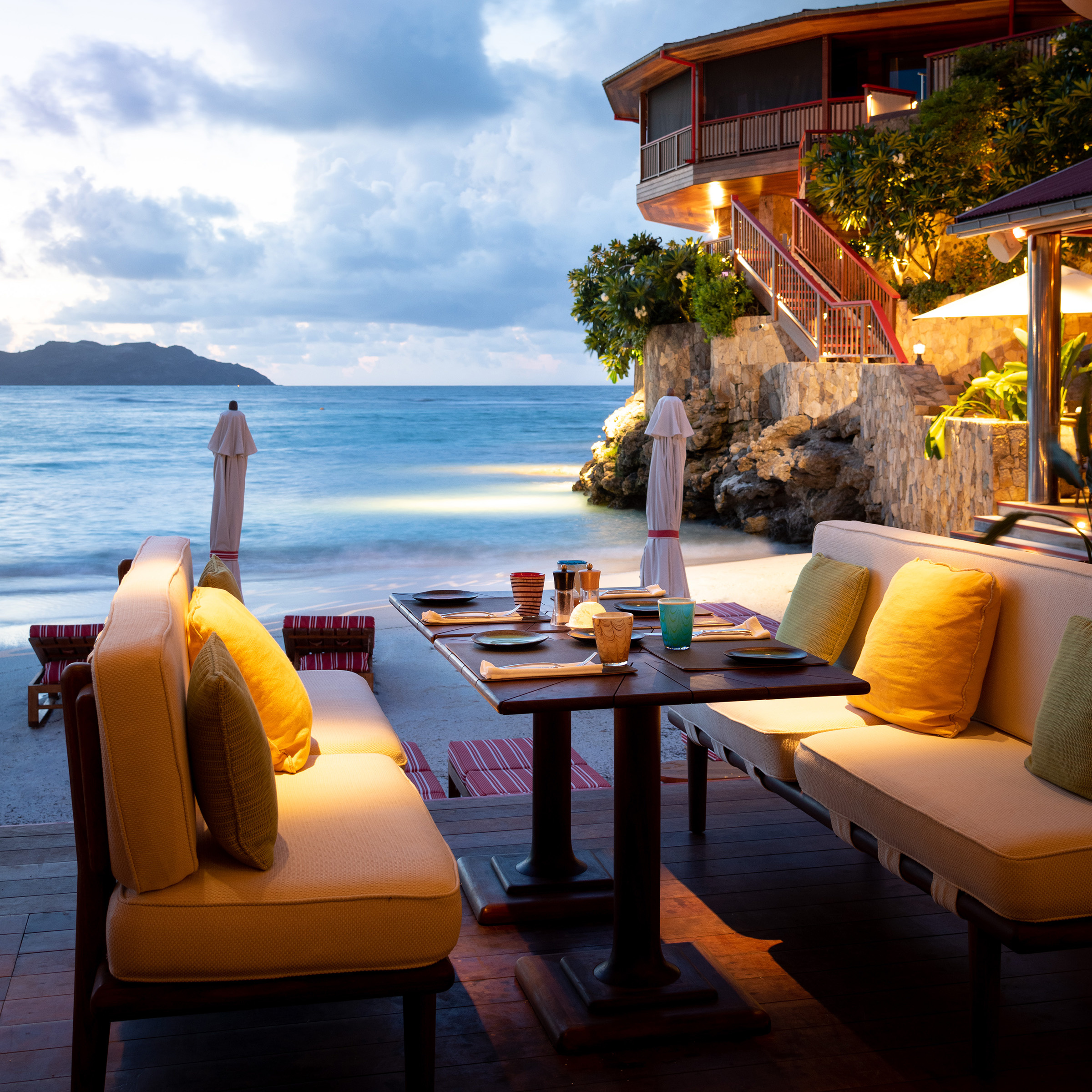 The Sand Bar Restaurant at the Eden Rock – St Barths-10