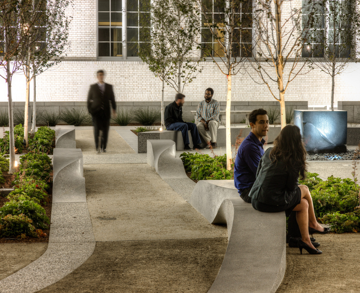 美国加州旧金山联合国广场 50 号总务管理局艺术和建筑项目景观雕塑丨Cliff Garten 工作室-24