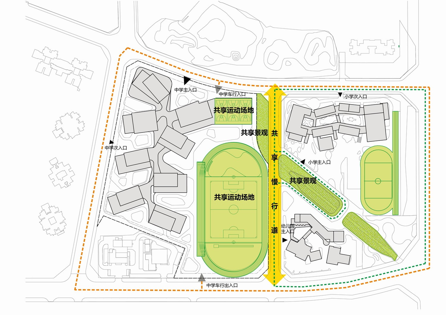 天府新区海洋路中学设计丨中国四川丨MAT超级建筑事务所-14