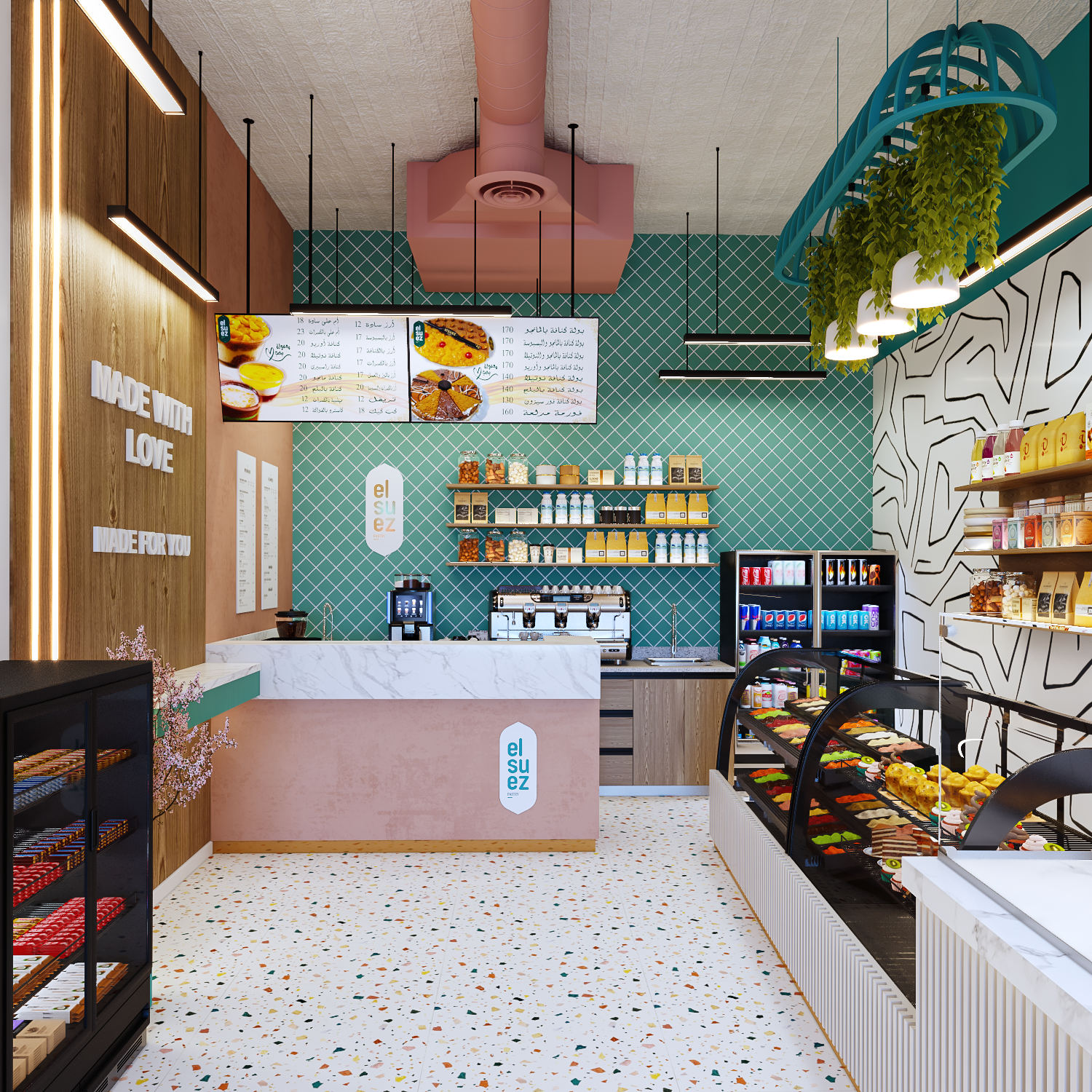 Pastry interior design（糕点店室内设计）-7