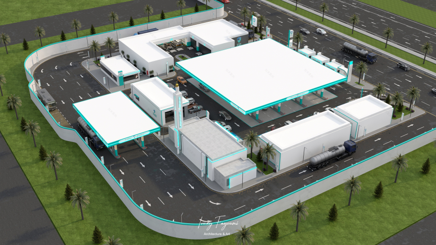 PetroSelf 加油站设计丨沙特阿拉伯-22