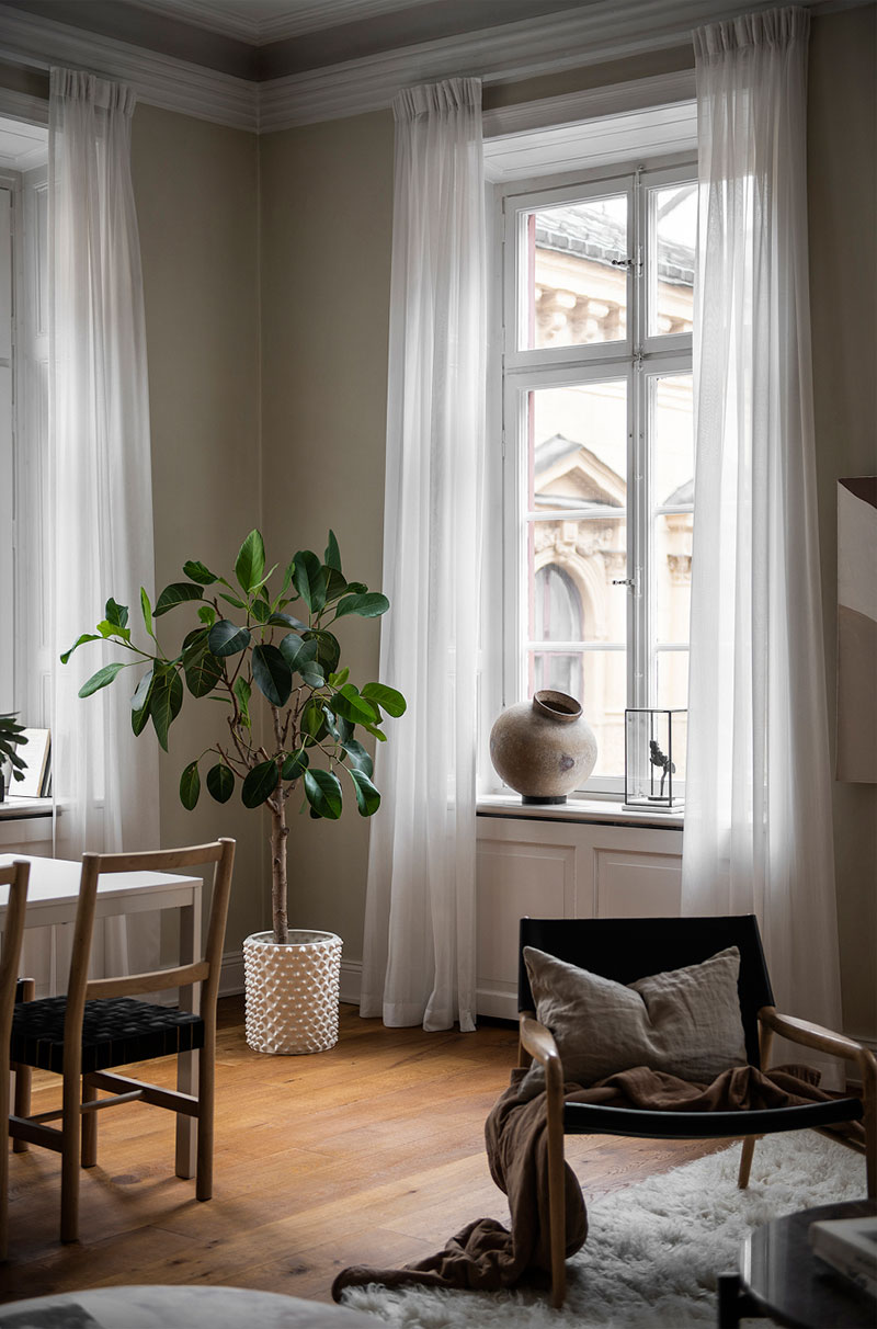 斯德哥尔摩历史古城中的时尚米色公寓-2
