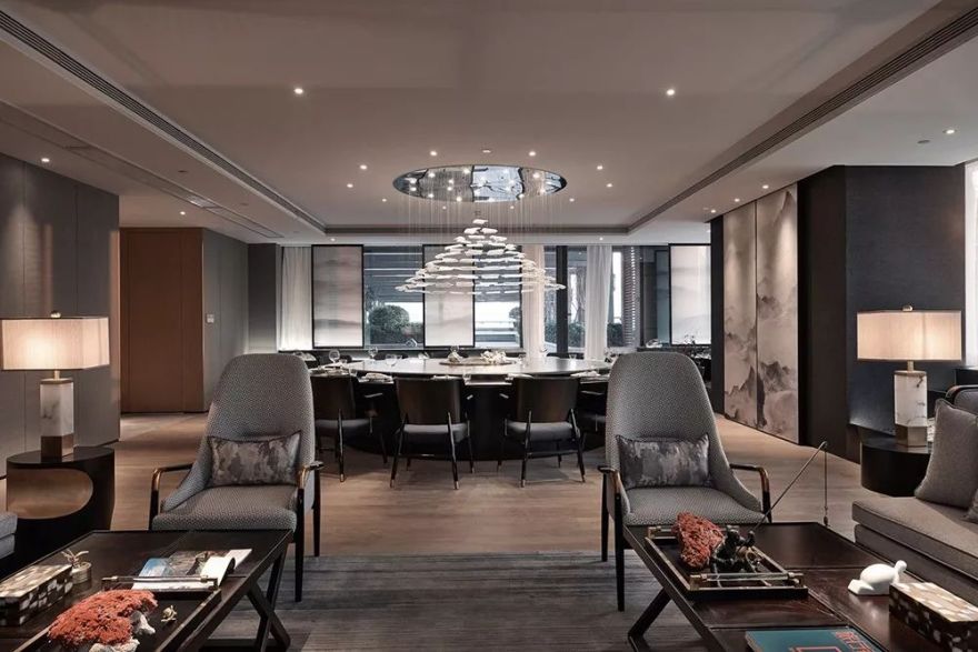 陆家嘴 CBD 山水烟火味道餐厅设计-33