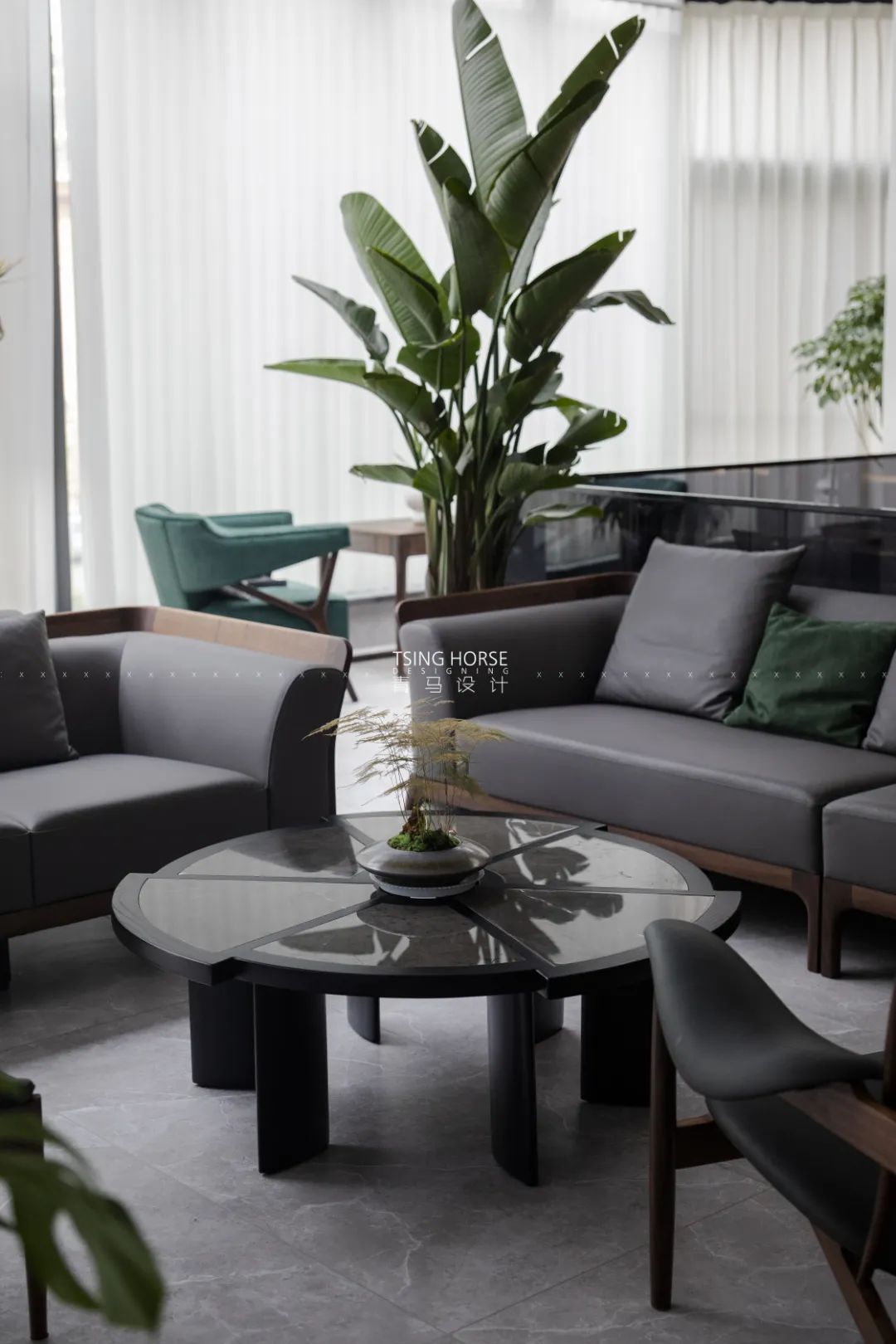 曲江名城440㎡去风格化设计丨青马设计-16